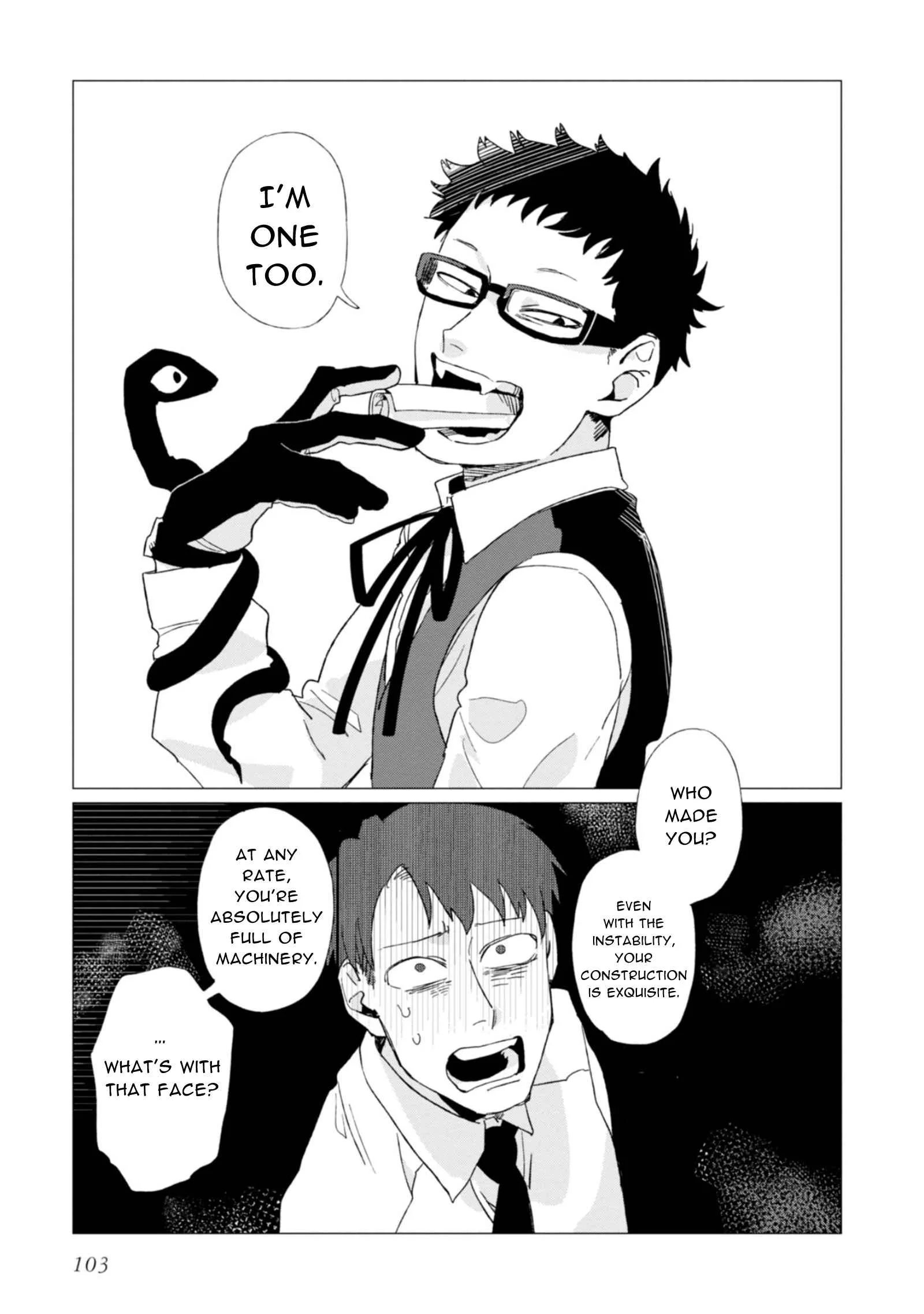 Shinozaki-kun no Mente Jijou Chapter 3 page 31