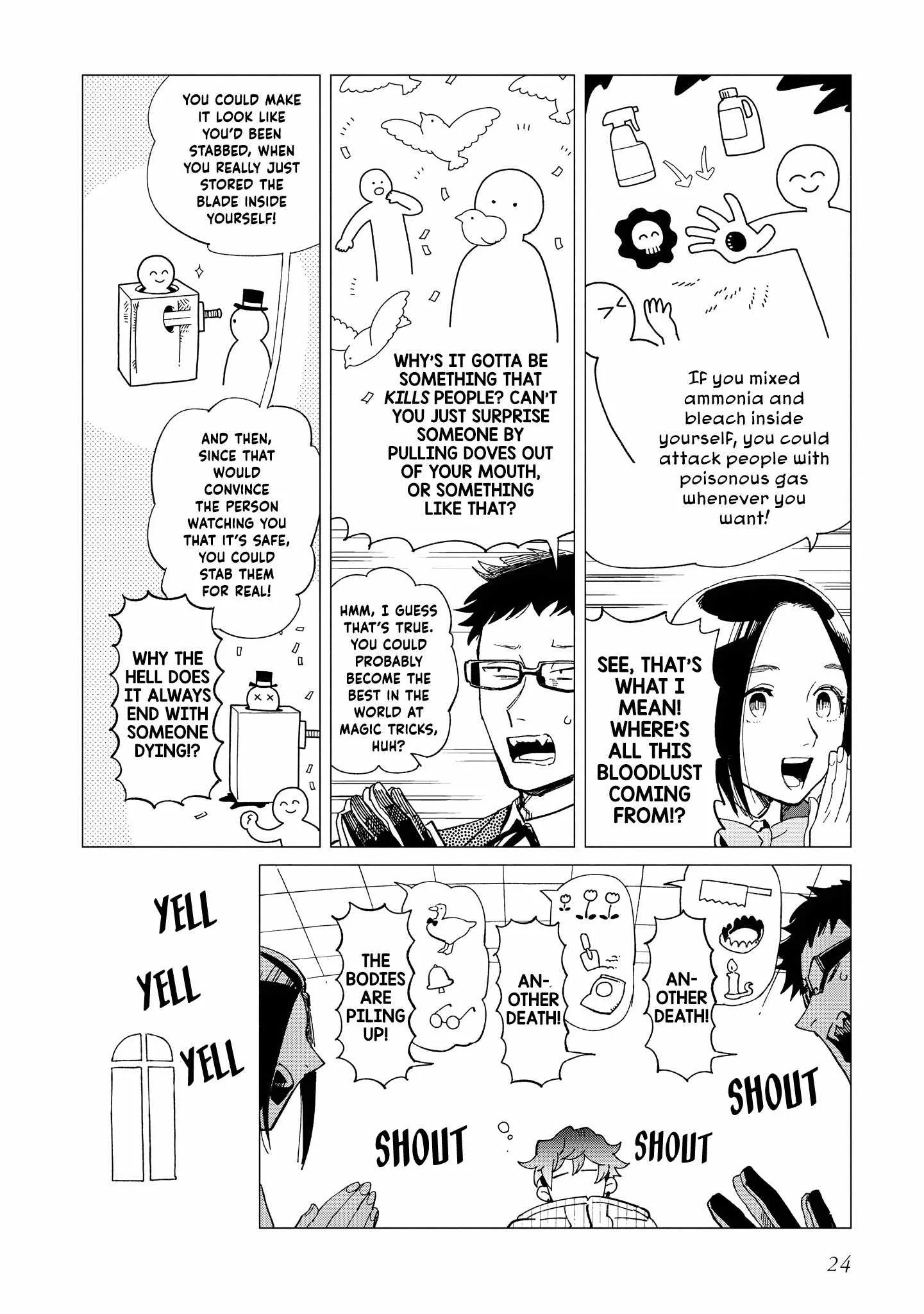 Shinozaki-kun no Mente Jijou Chapter 31 page 24