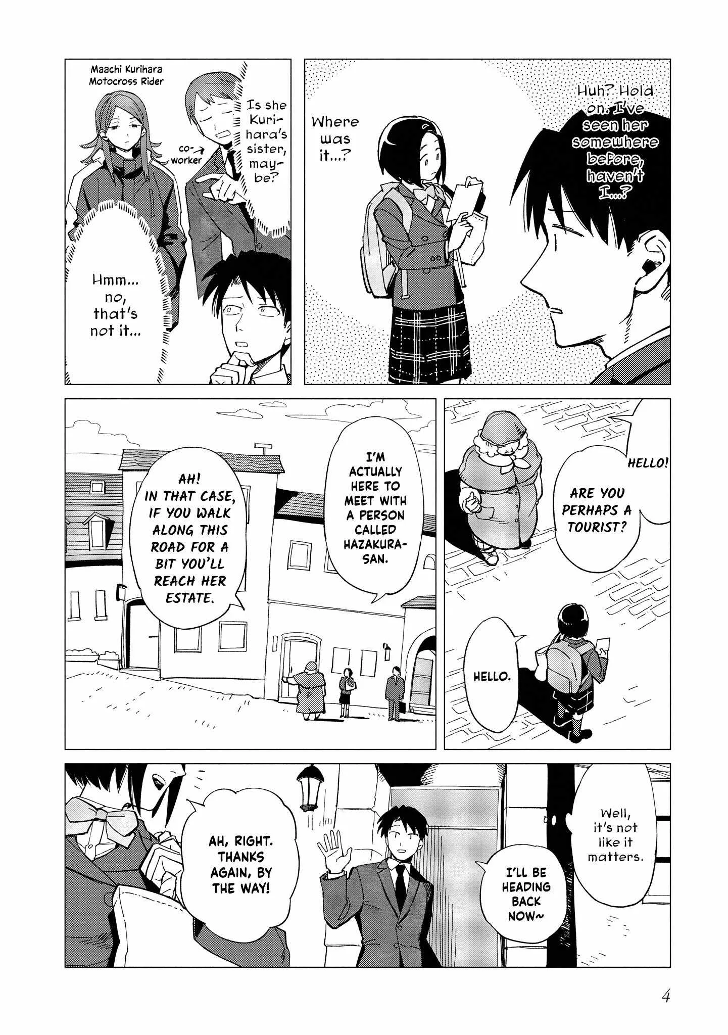 Shinozaki-kun no Mente Jijou Chapter 31 page 4
