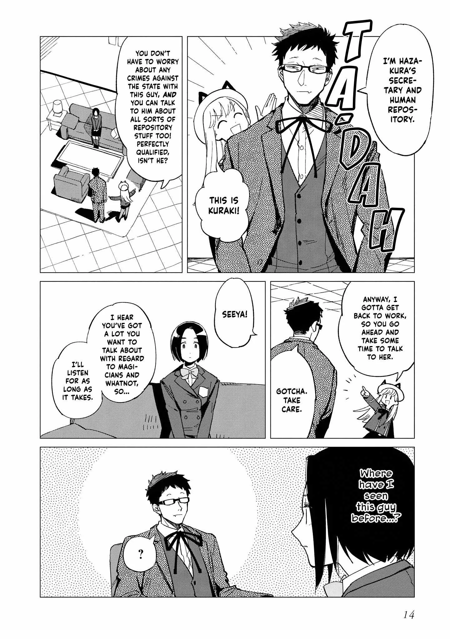 Shinozaki-kun no Mente Jijou Chapter 31 page 14