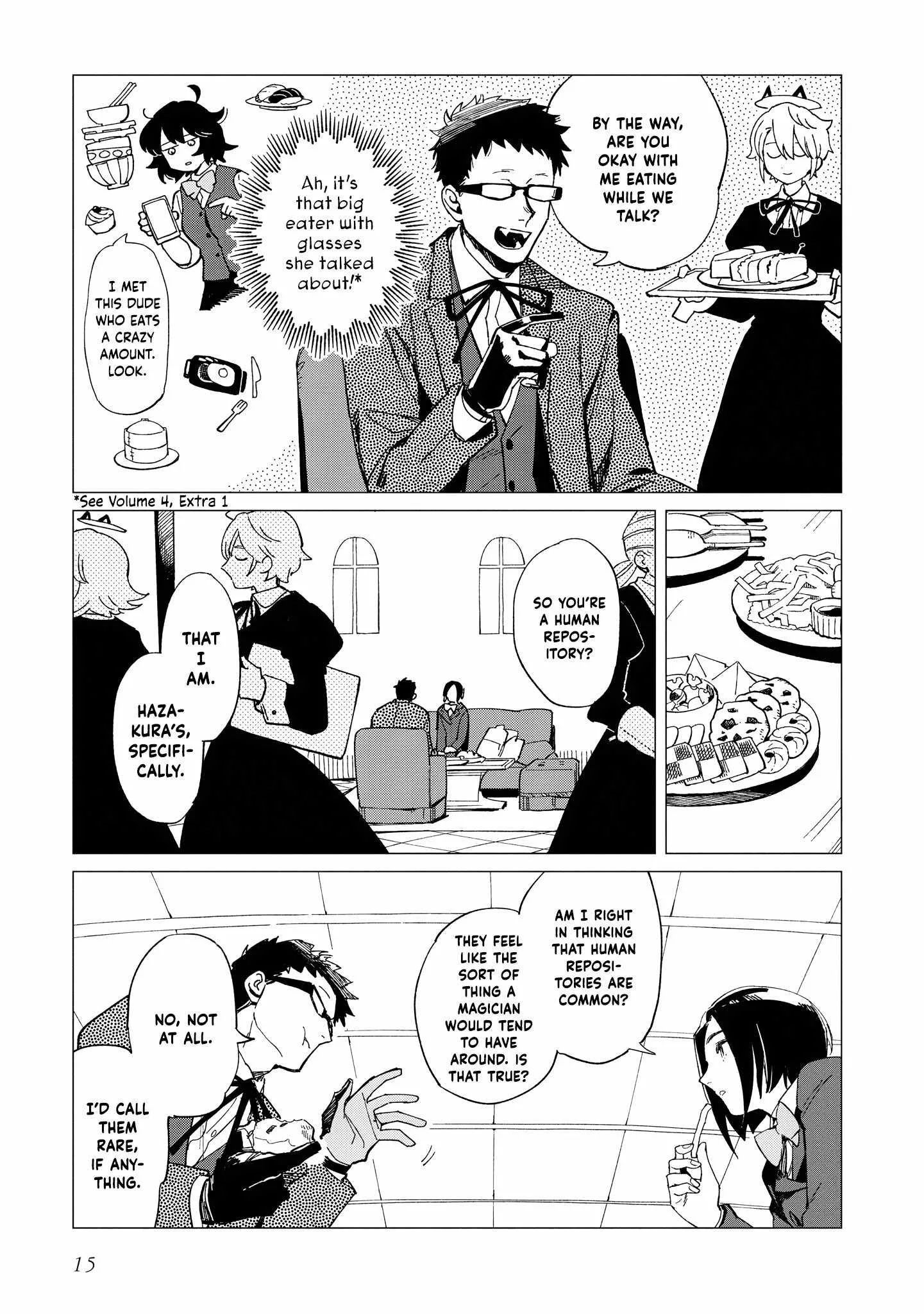 Shinozaki-kun no Mente Jijou Chapter 31 page 15