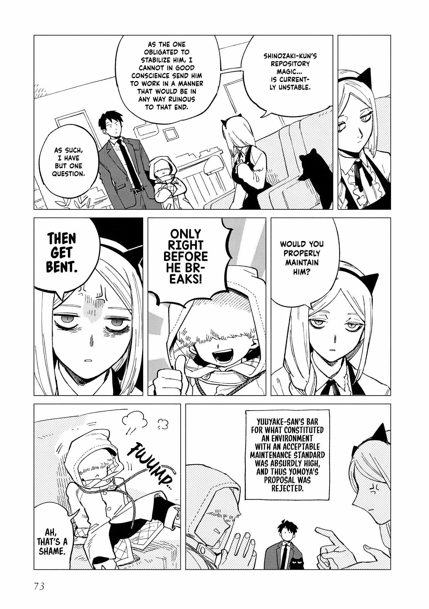 Shinozaki-kun no Mente Jijou Chapter 33 page 11