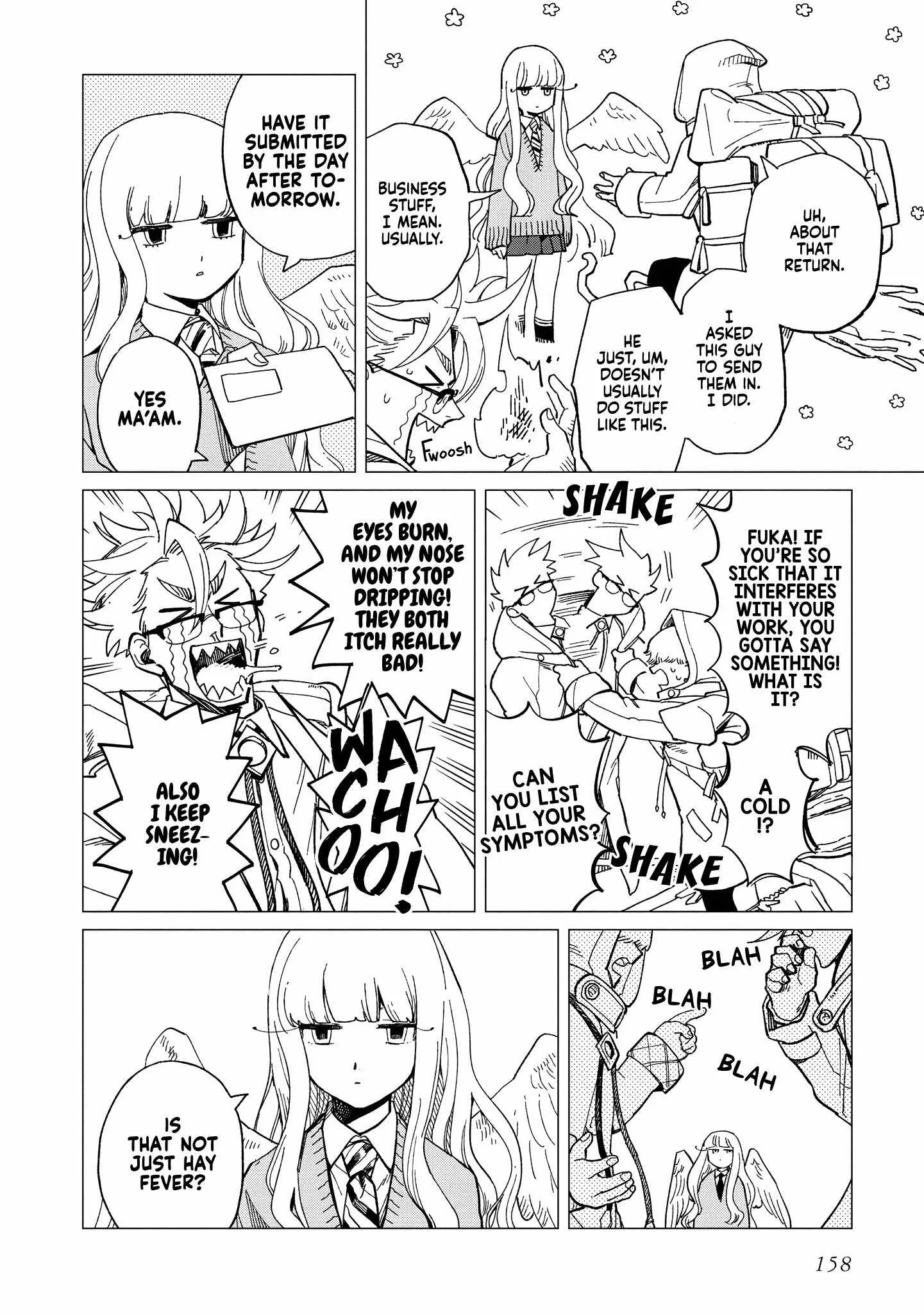Shinozaki-kun no Mente Jijou Chapter 34.5 page 14