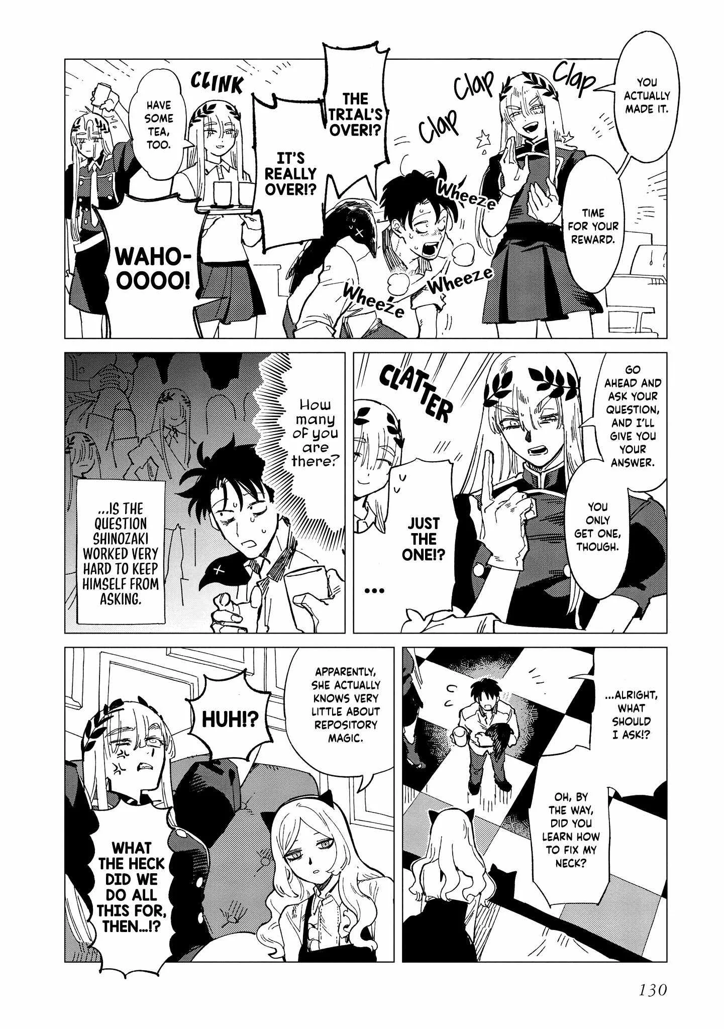 Shinozaki-kun no Mente Jijou Chapter 34 page 36