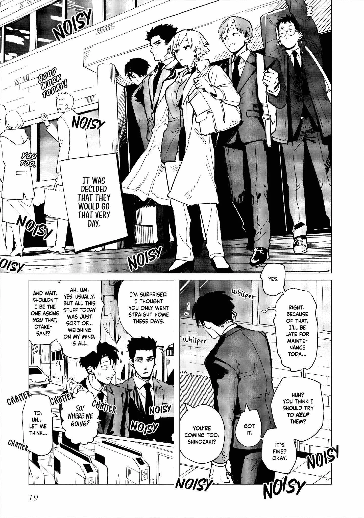 Shinozaki-kun no Mente Jijou Chapter 35 page 19