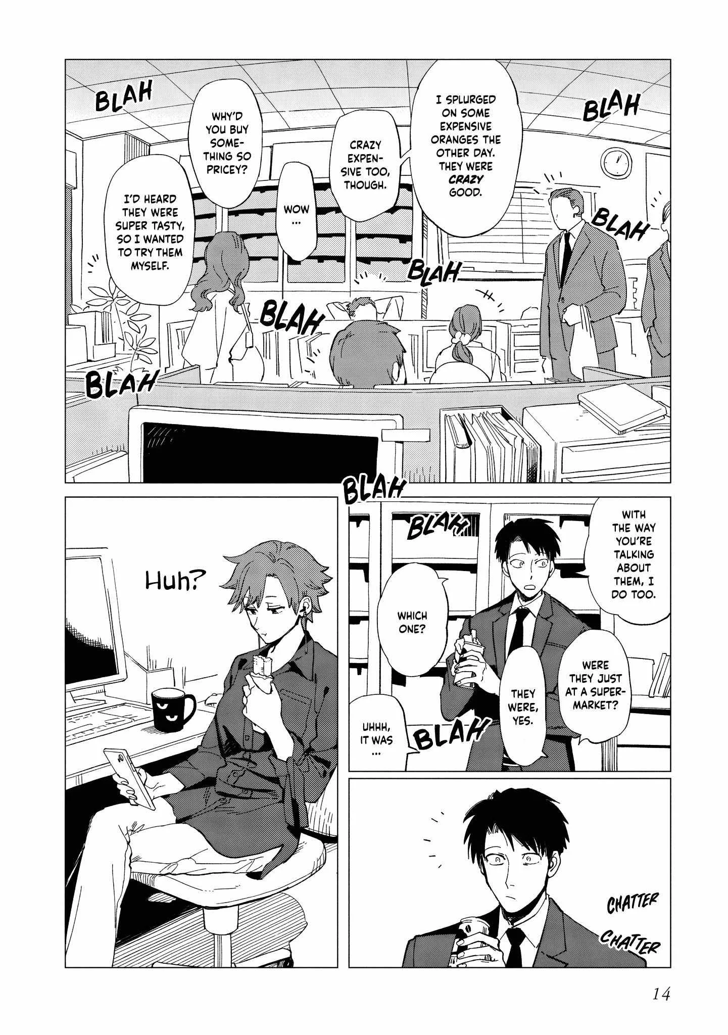 Shinozaki-kun no Mente Jijou Chapter 35 page 14