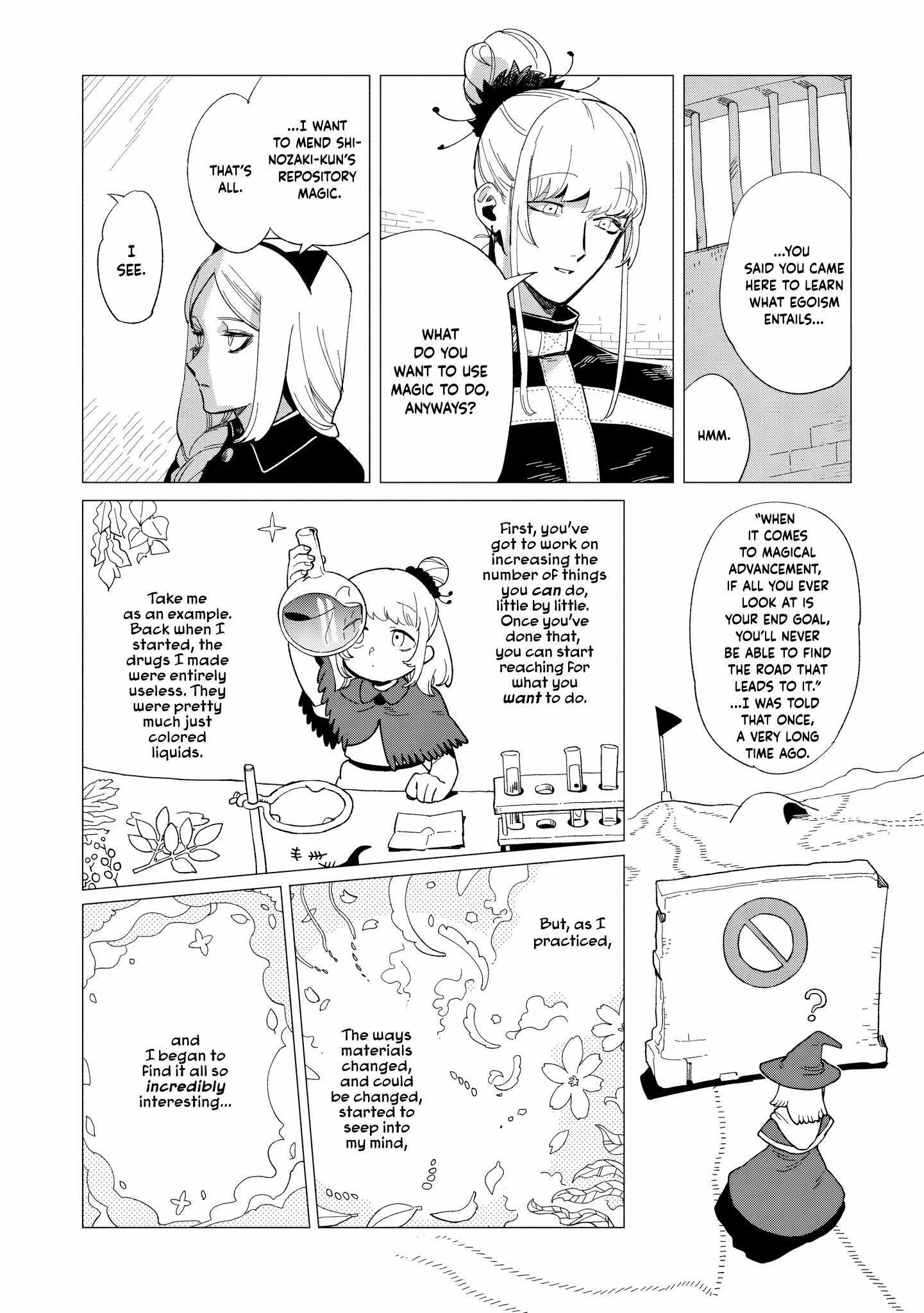Shinozaki-kun no Mente Jijou Chapter 36 page 12