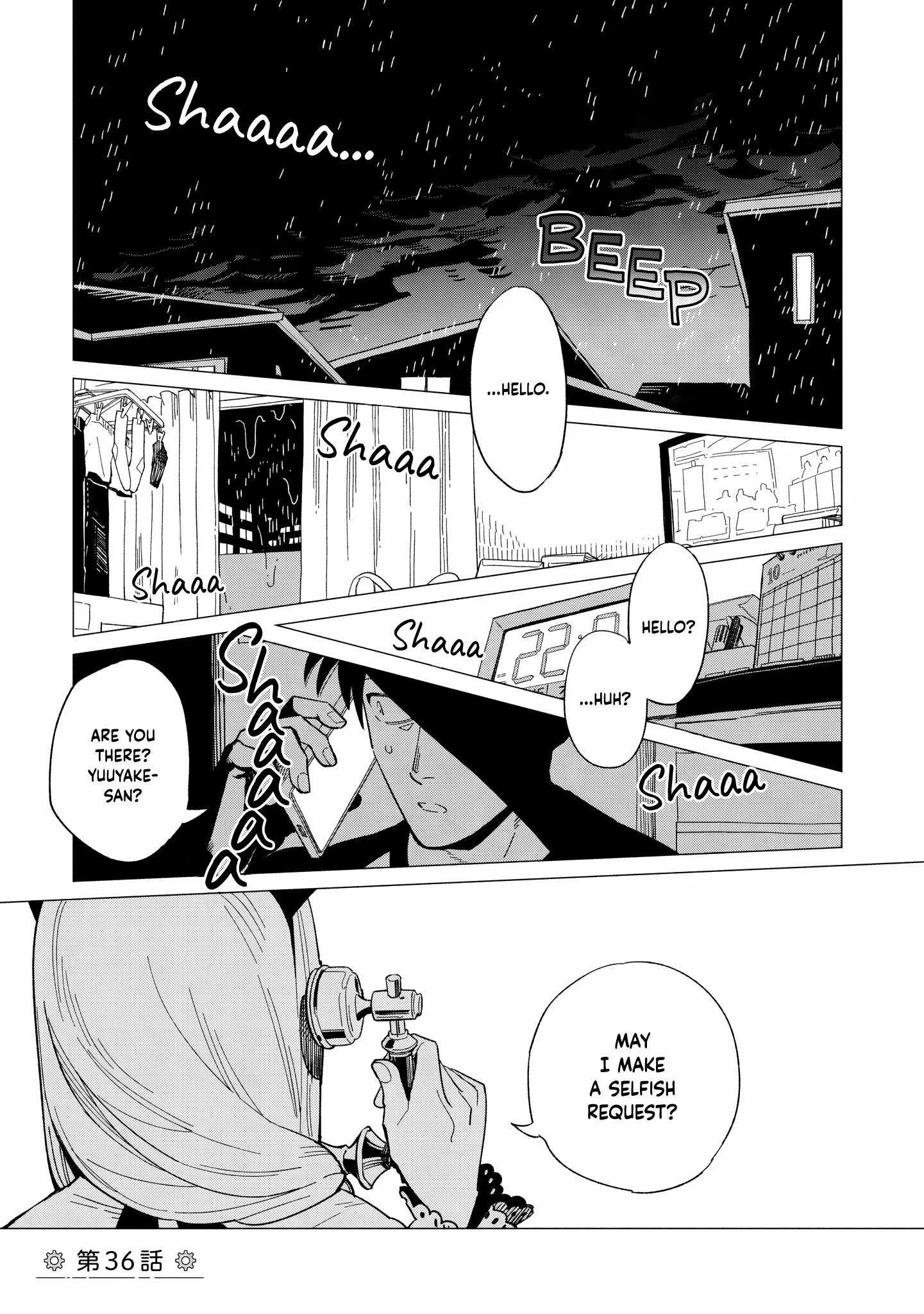 Shinozaki-kun no Mente Jijou Chapter 36 page 1