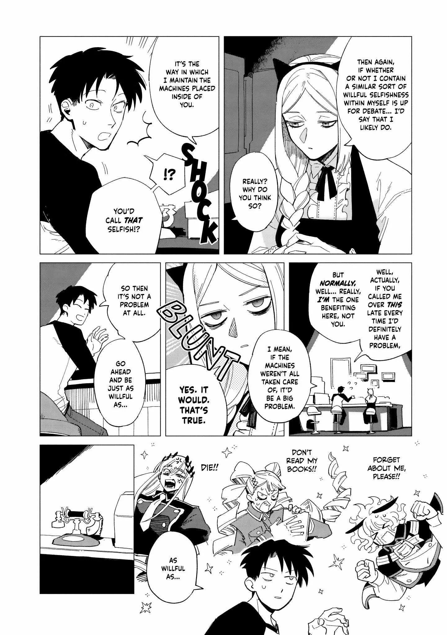 Shinozaki-kun no Mente Jijou Chapter 36 page 14