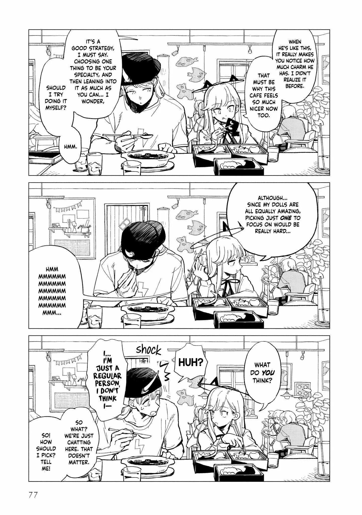 Shinozaki-kun no Mente Jijou Chapter 37 page 17
