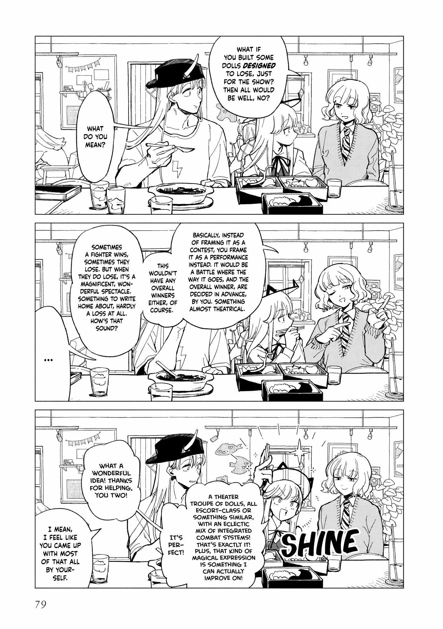 Shinozaki-kun no Mente Jijou Chapter 37 page 19
