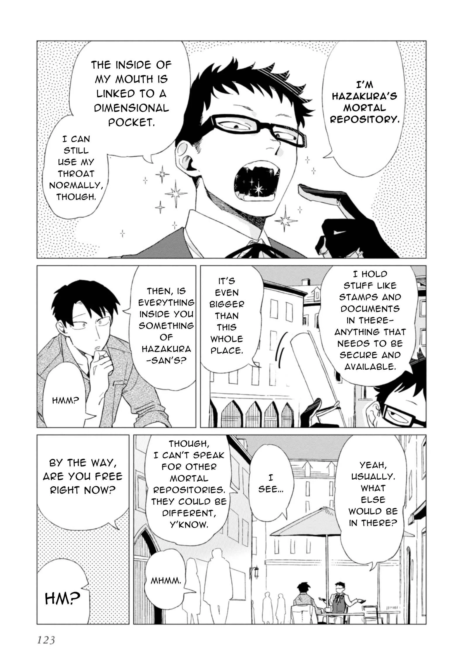 Shinozaki-kun no Mente Jijou Chapter 4 page 15