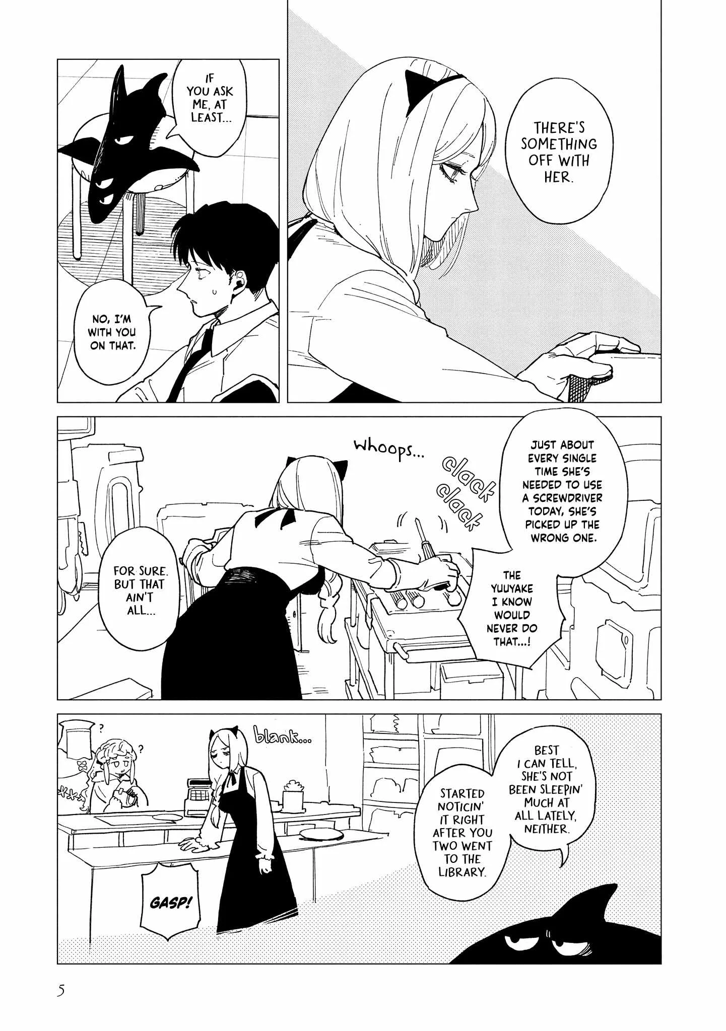Shinozaki-kun no Mente Jijou Chapter 40 page 5