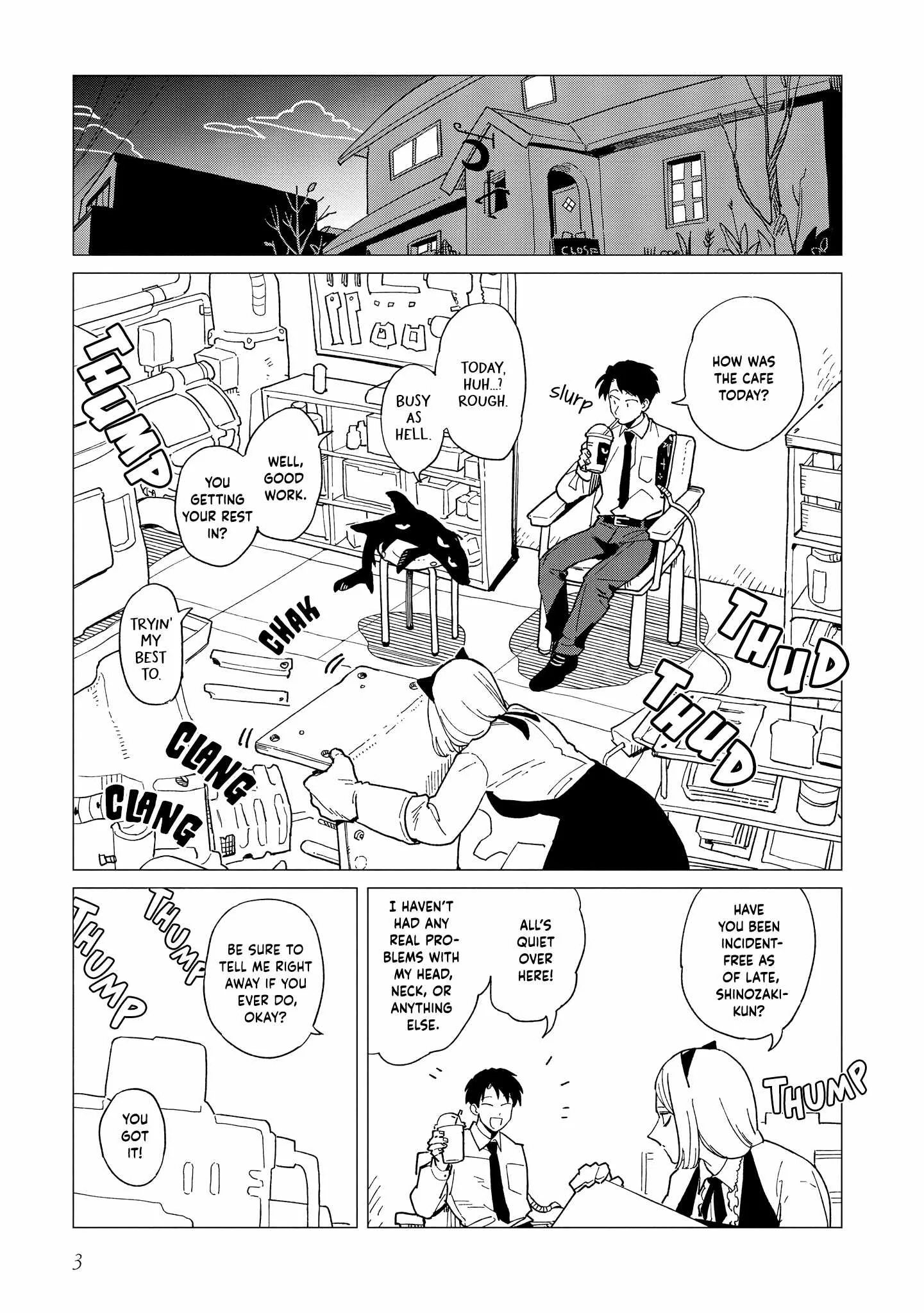 Shinozaki-kun no Mente Jijou Chapter 40 page 3
