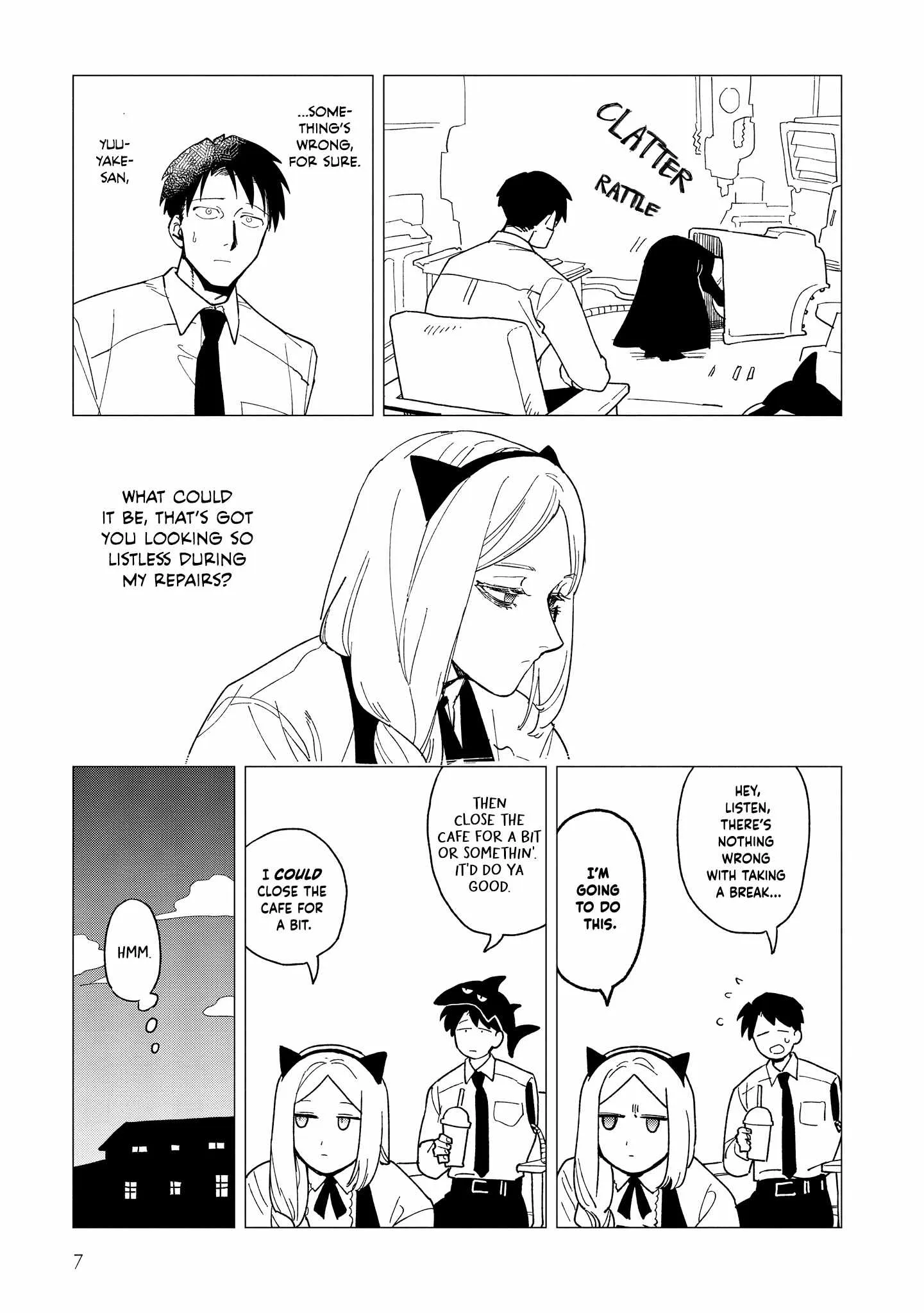 Shinozaki-kun no Mente Jijou Chapter 40 page 7