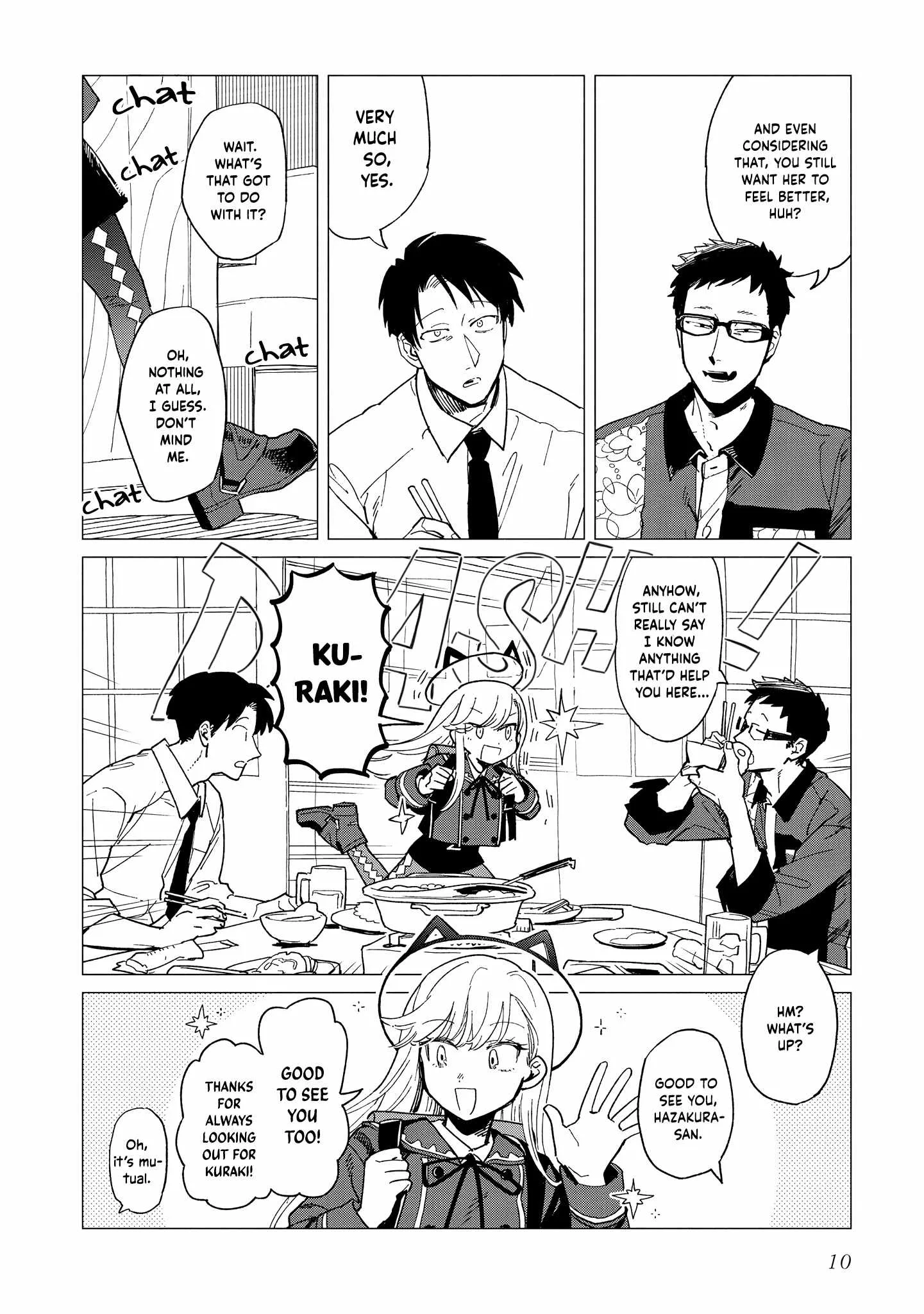 Shinozaki-kun no Mente Jijou Chapter 40 page 10