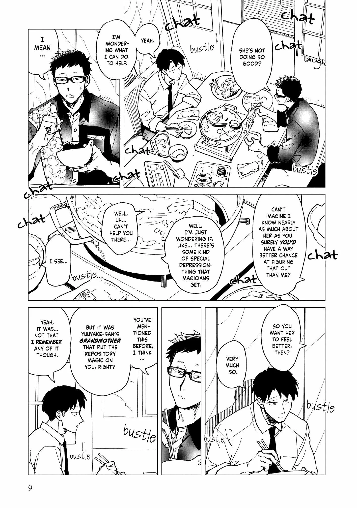 Shinozaki-kun no Mente Jijou Chapter 40 page 9