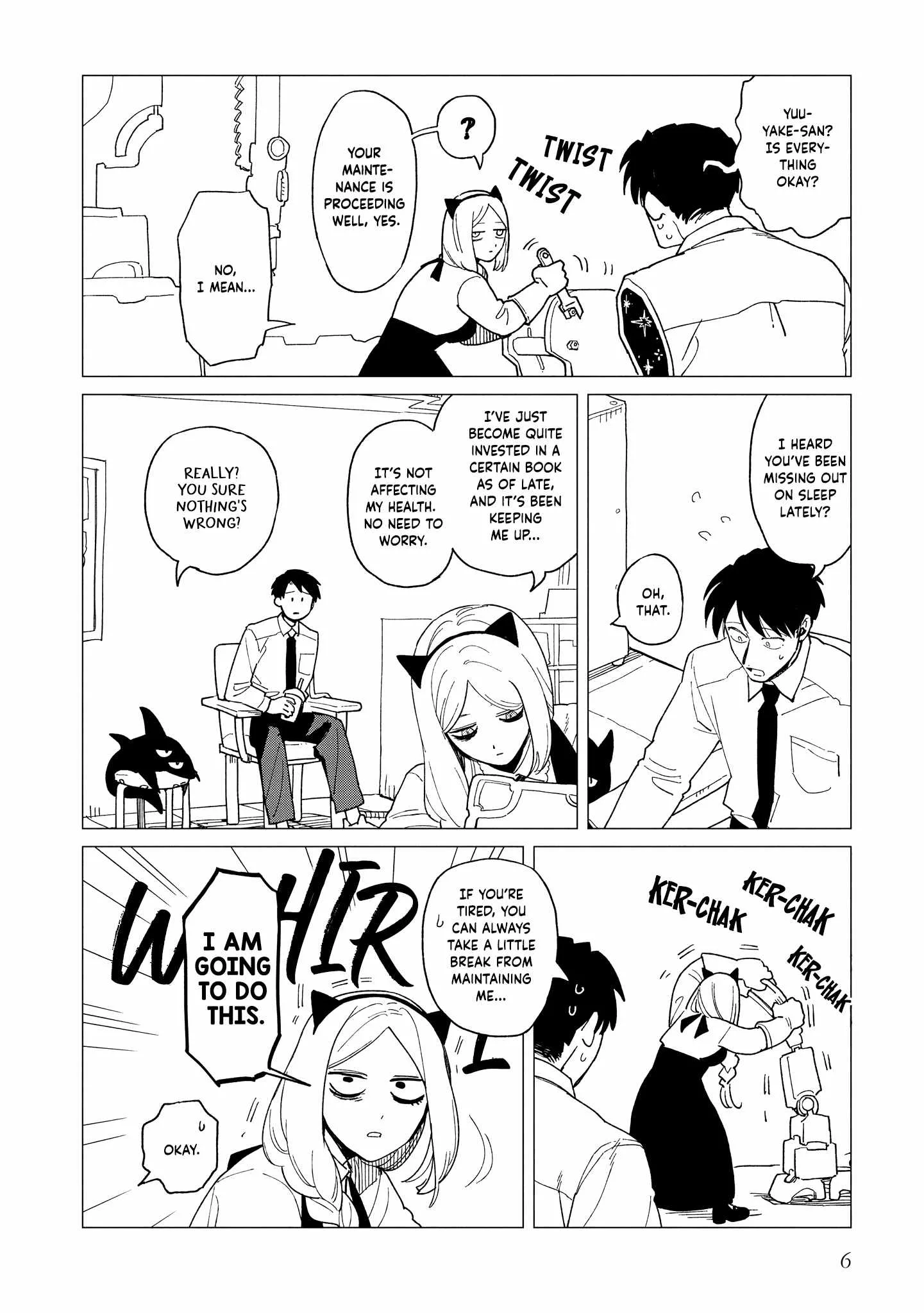 Shinozaki-kun no Mente Jijou Chapter 40 page 6