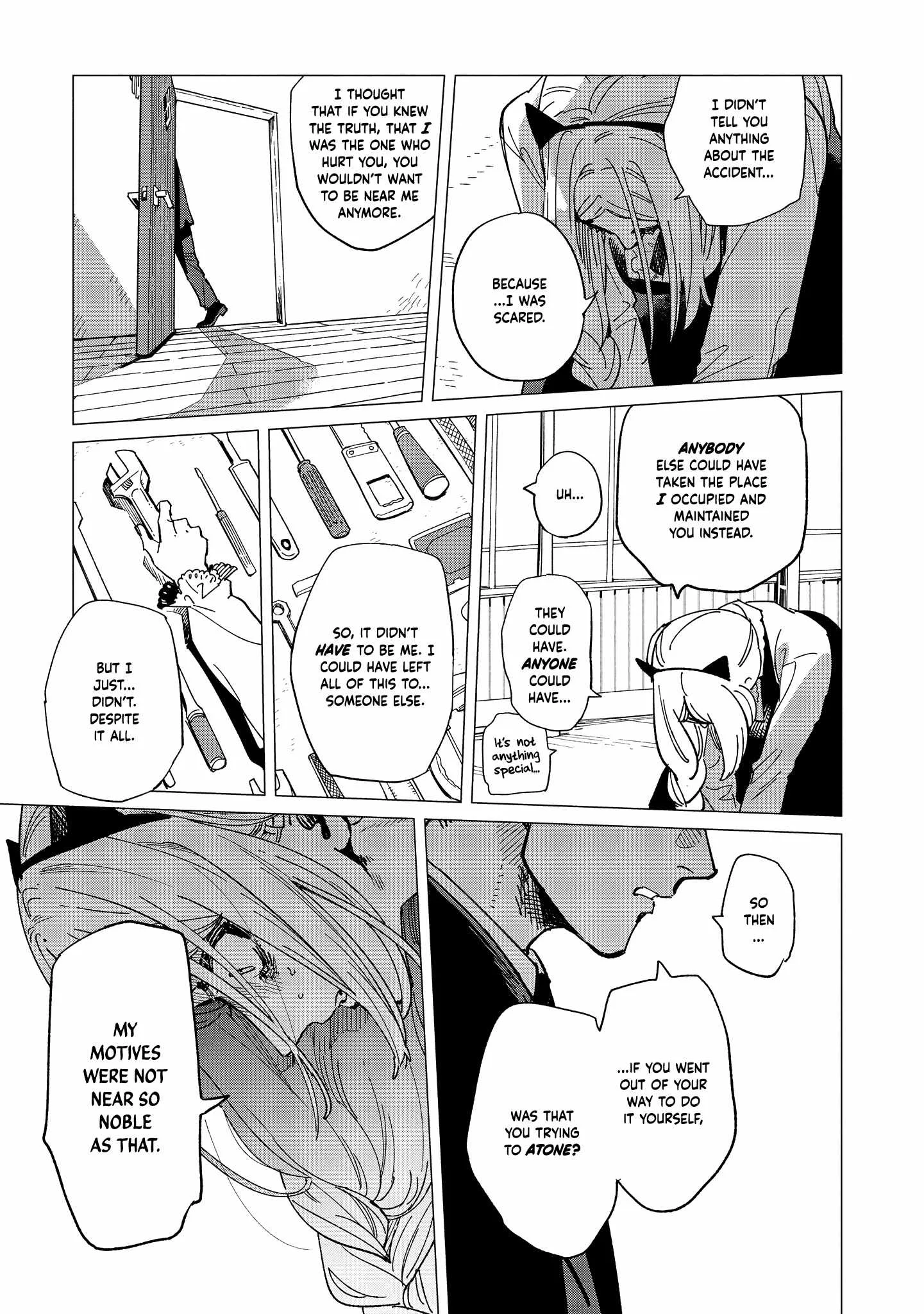 Shinozaki-kun no Mente Jijou Chapter 43 page 19