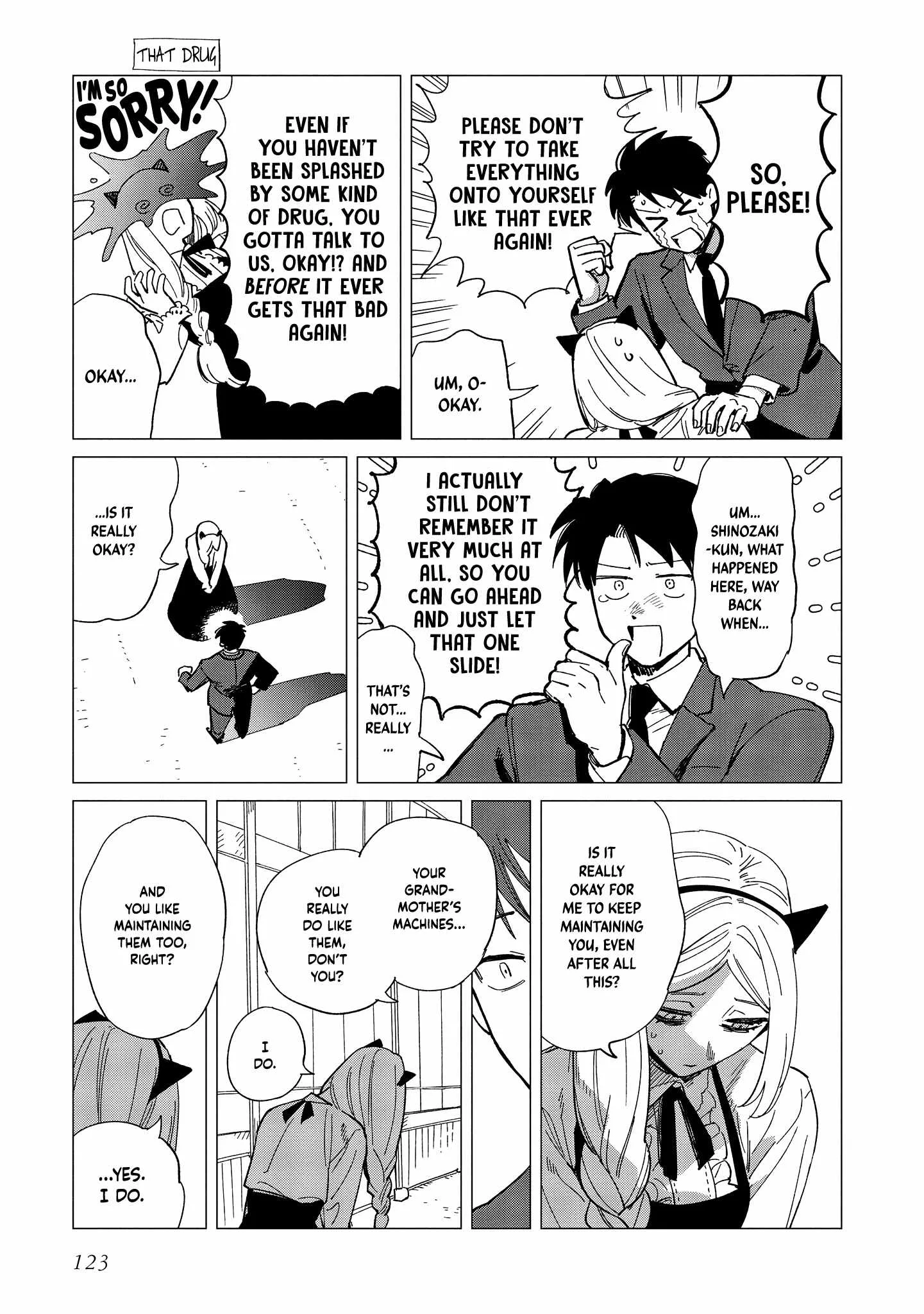Shinozaki-kun no Mente Jijou Chapter 43 page 25