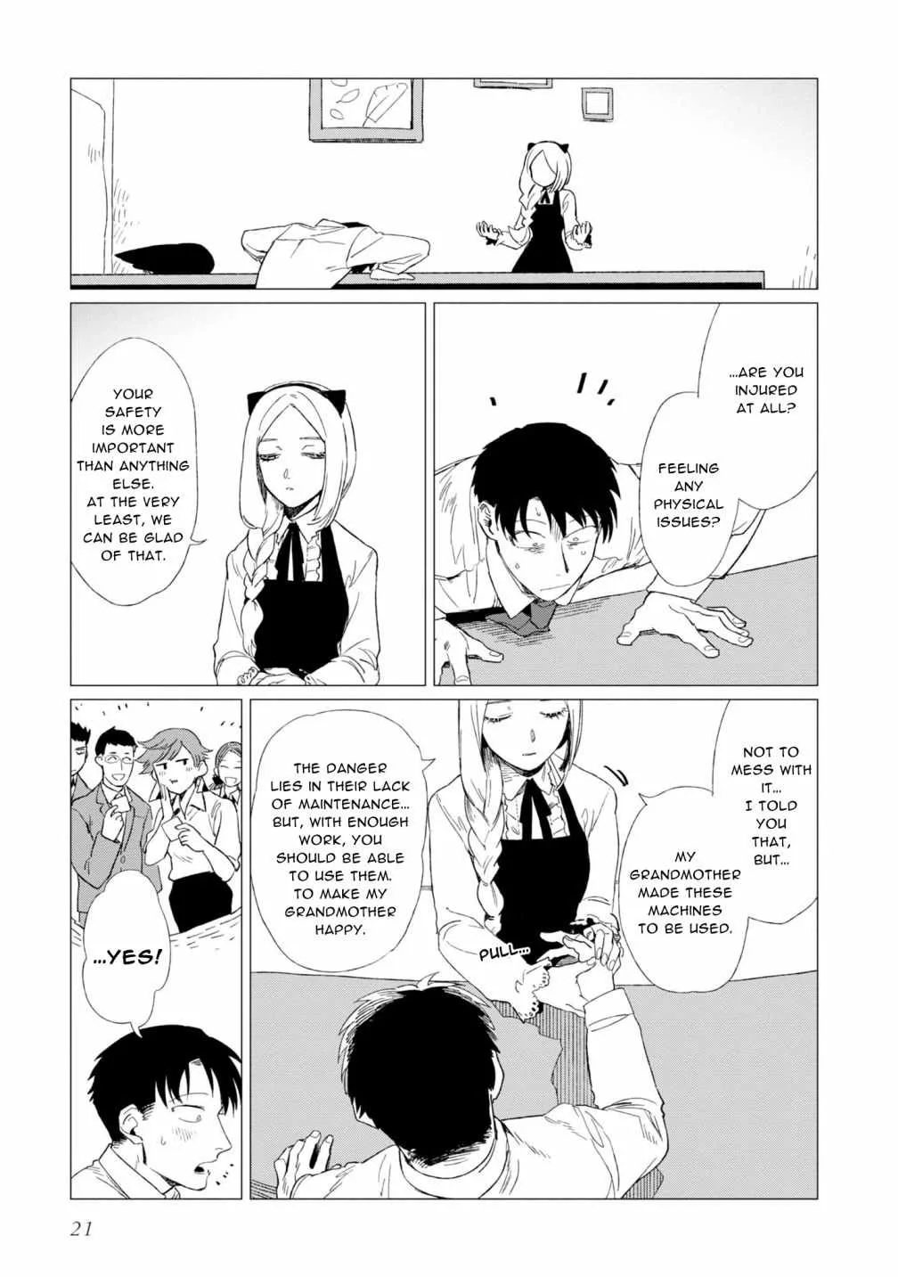 Shinozaki-kun no Mente Jijou Chapter 5 page 22
