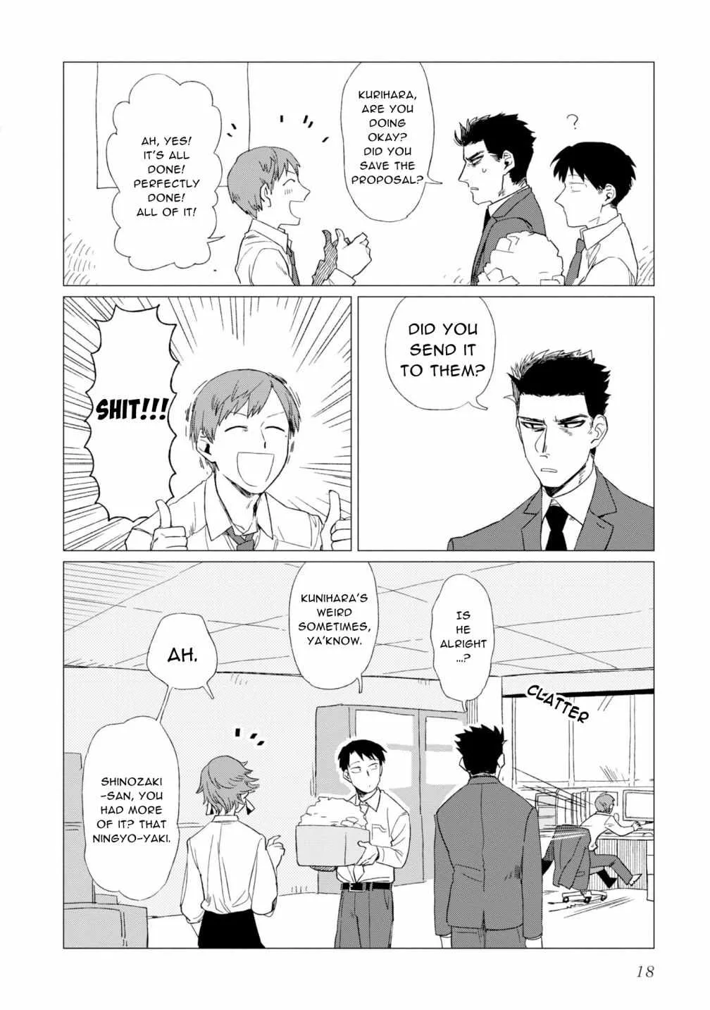 Shinozaki-kun no Mente Jijou Chapter 5 page 19