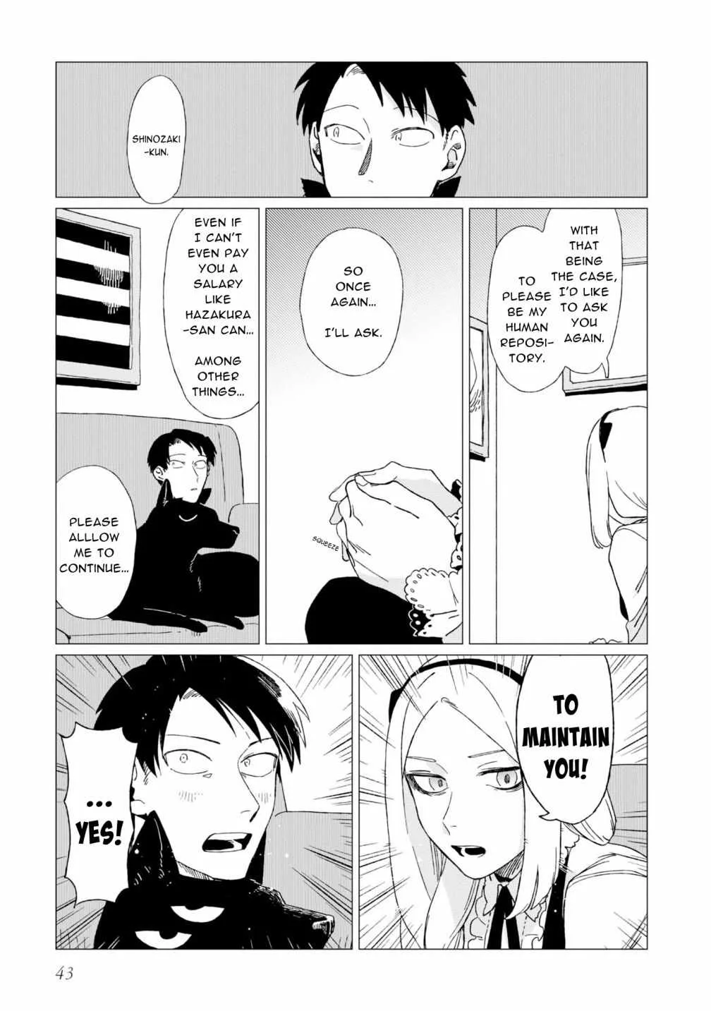 Shinozaki-kun no Mente Jijou Chapter 6 page 13
