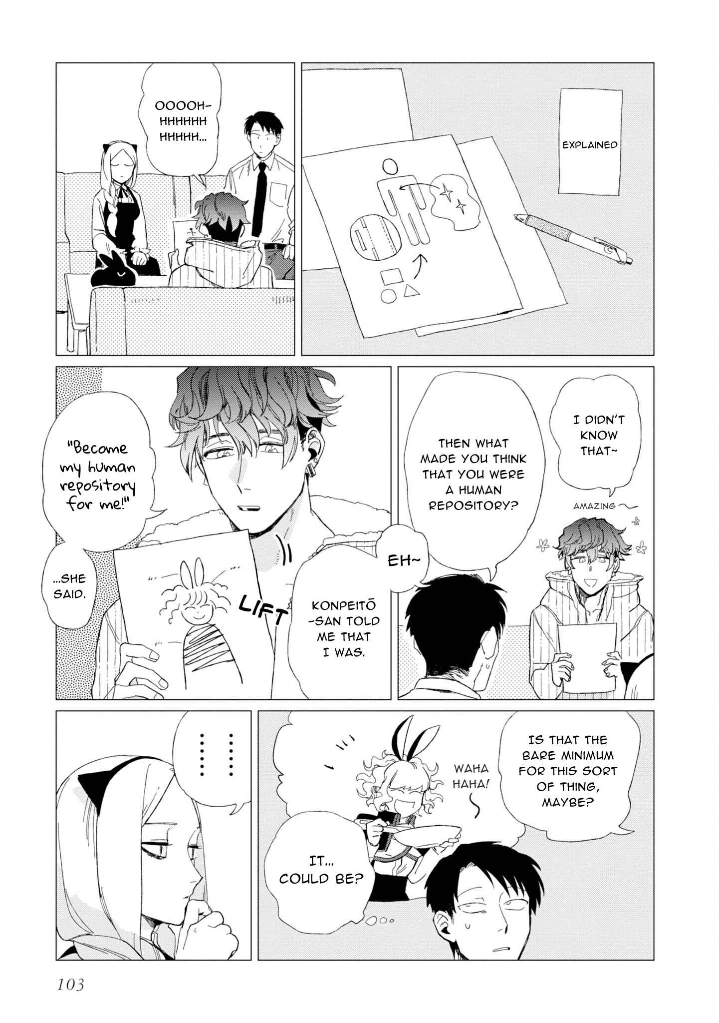 Shinozaki-kun no Mente Jijou Chapter 8 page 7