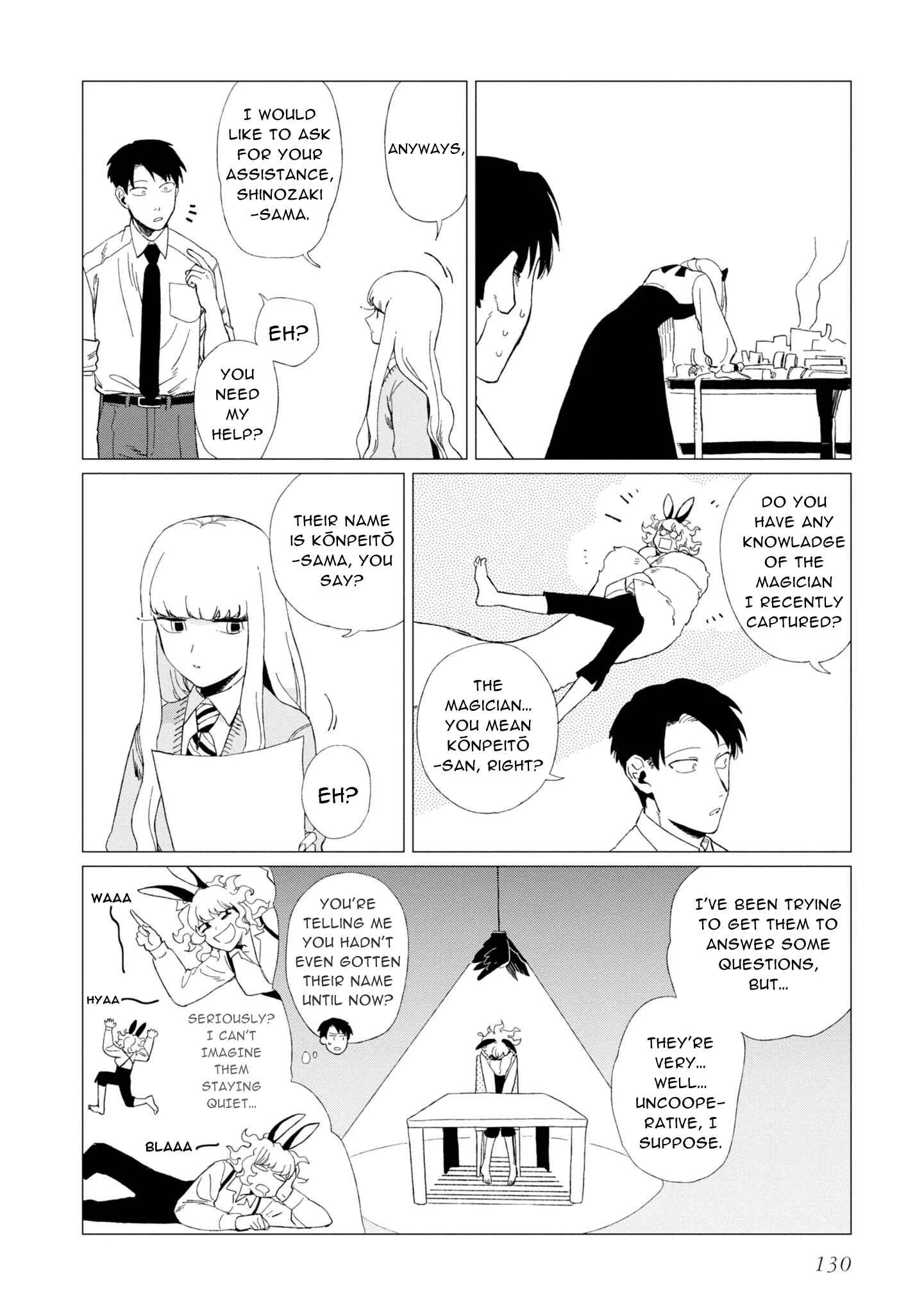Shinozaki-kun no Mente Jijou Chapter 9 page 4
