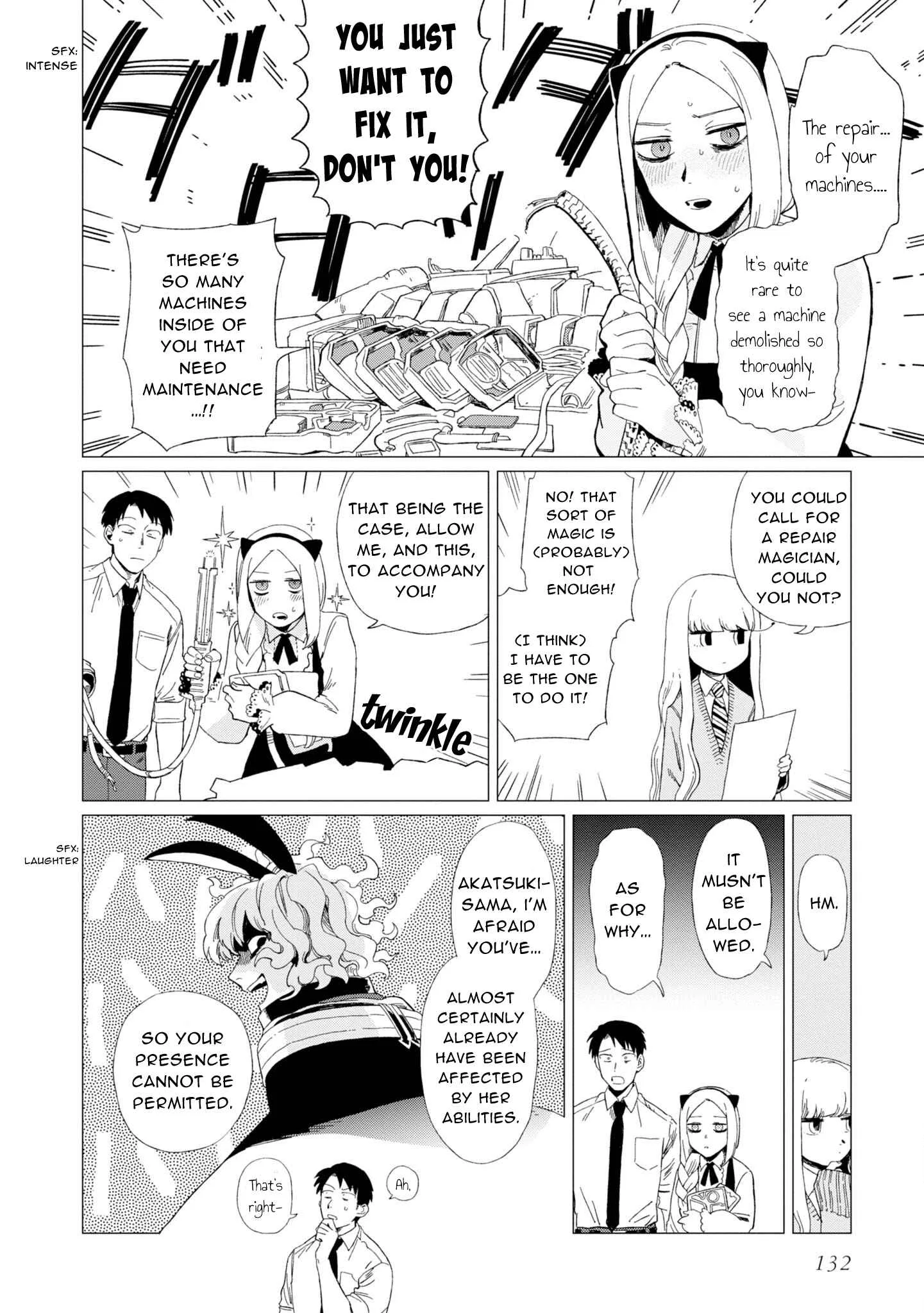 Shinozaki-kun no Mente Jijou Chapter 9 page 6