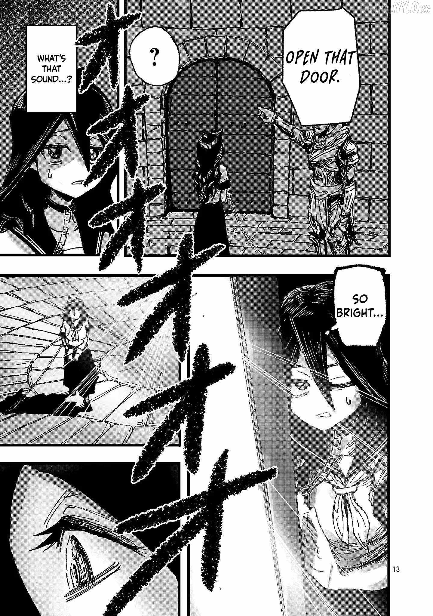 Shoujo wa Isekai de "Satsuriku no Sainou" ni Mezameru Chapter 1 page 13