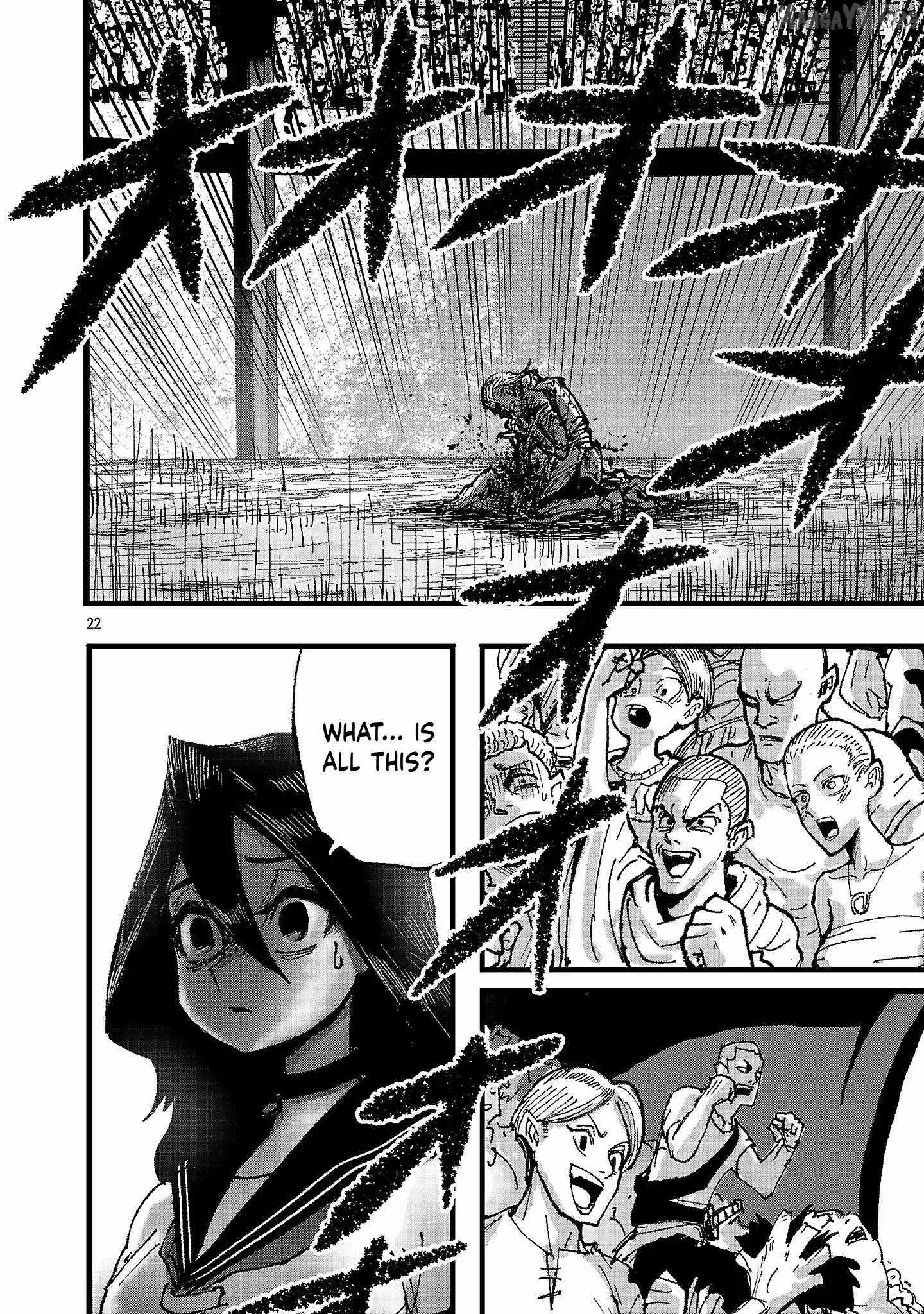 Shoujo wa Isekai de "Satsuriku no Sainou" ni Mezameru Chapter 1 page 22
