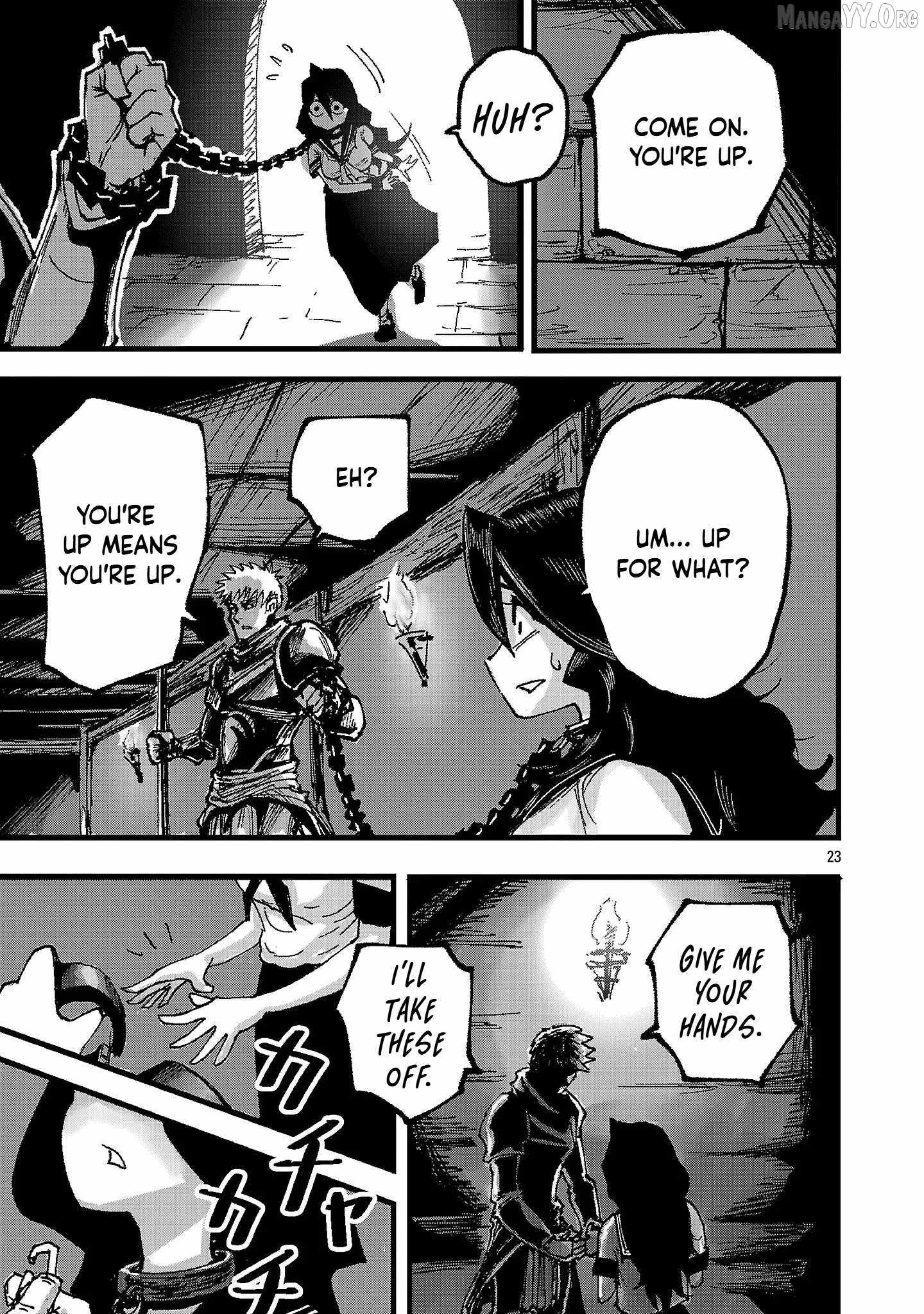 Shoujo wa Isekai de "Satsuriku no Sainou" ni Mezameru Chapter 1 page 23