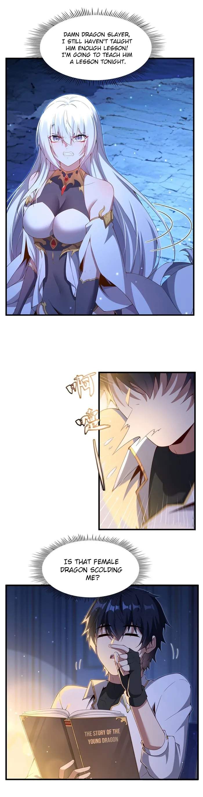 Shut Up, Evil Dragon! I don't want to raise a child with you anymore Chapter 10 page 3