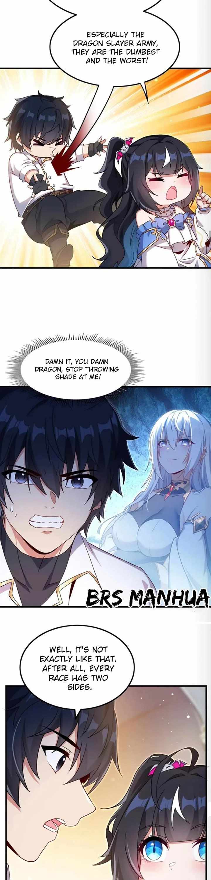 Shut Up, Evil Dragon! I don't want to raise a child with you anymore Chapter 109.5 page 7