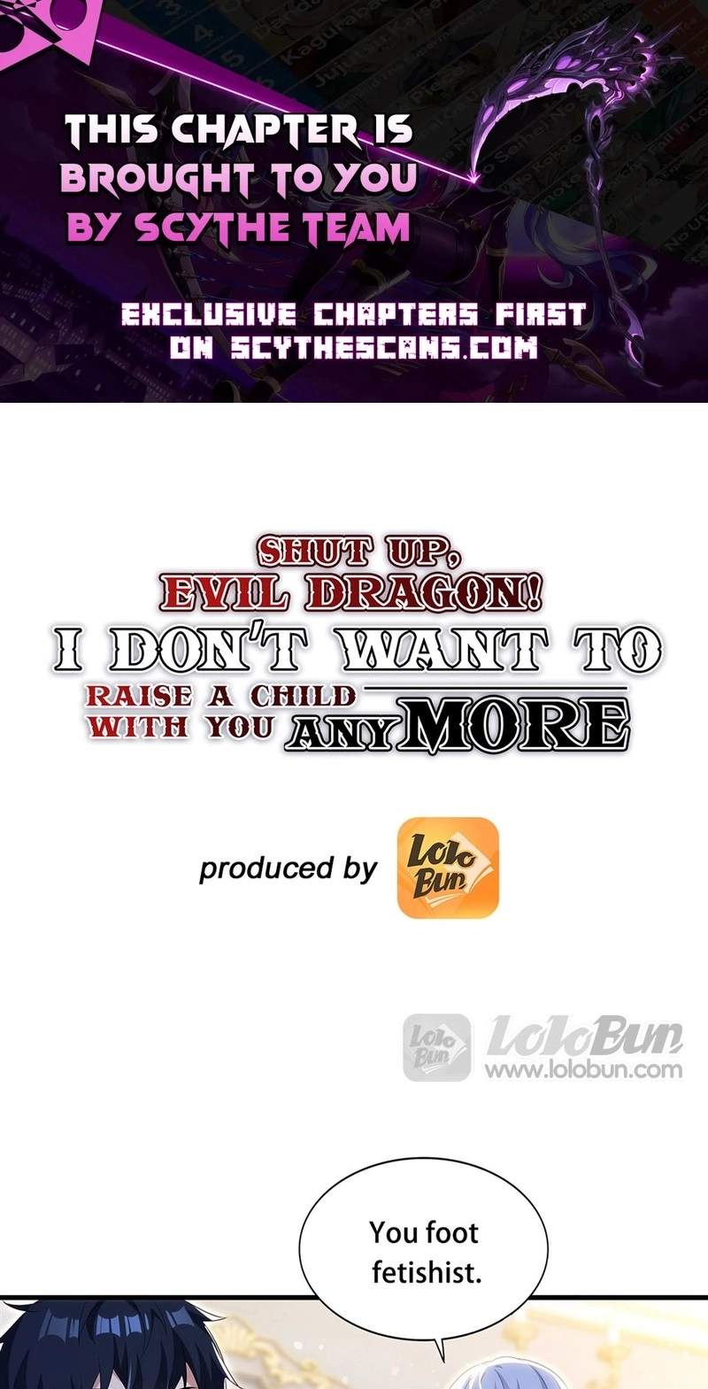 Shut Up, Evil Dragon! I don't want to raise a child with you anymore Chapter 111 page 1