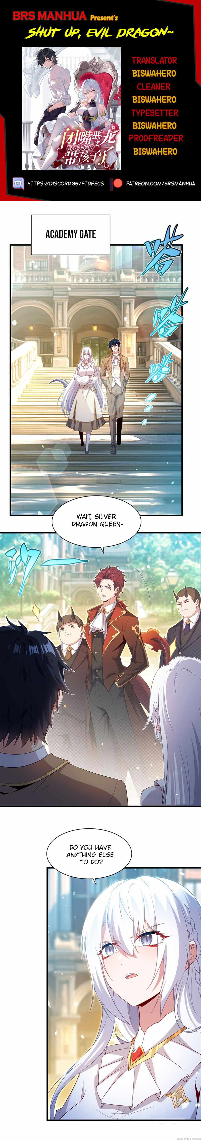 Shut Up, Evil Dragon! I don't want to raise a child with you anymore Chapter 35 page 1