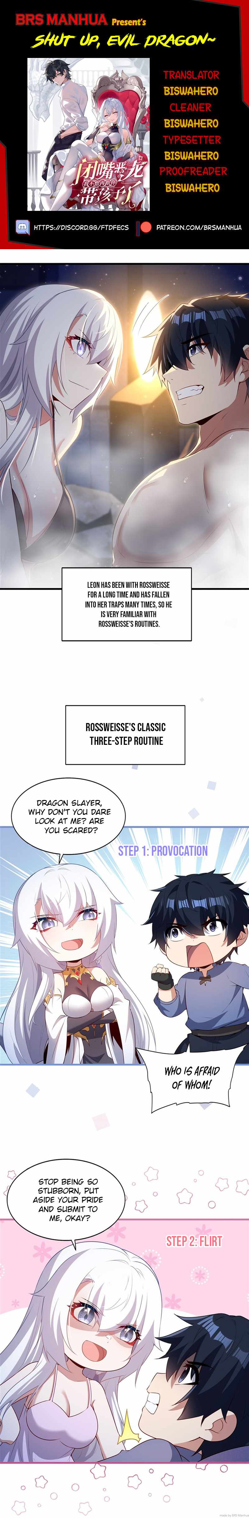 Shut Up, Evil Dragon! I don't want to raise a child with you anymore Chapter 56 page 1