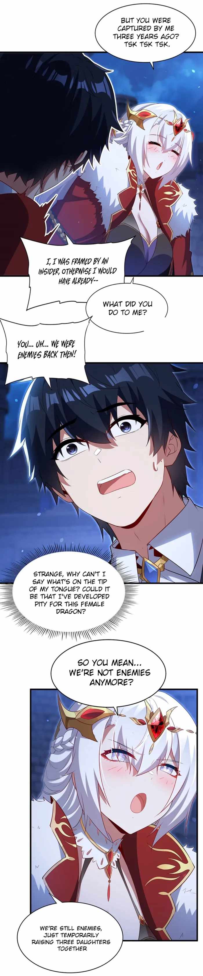 Shut Up, Evil Dragon! I don't want to raise a child with you anymore Chapter 95 page 11