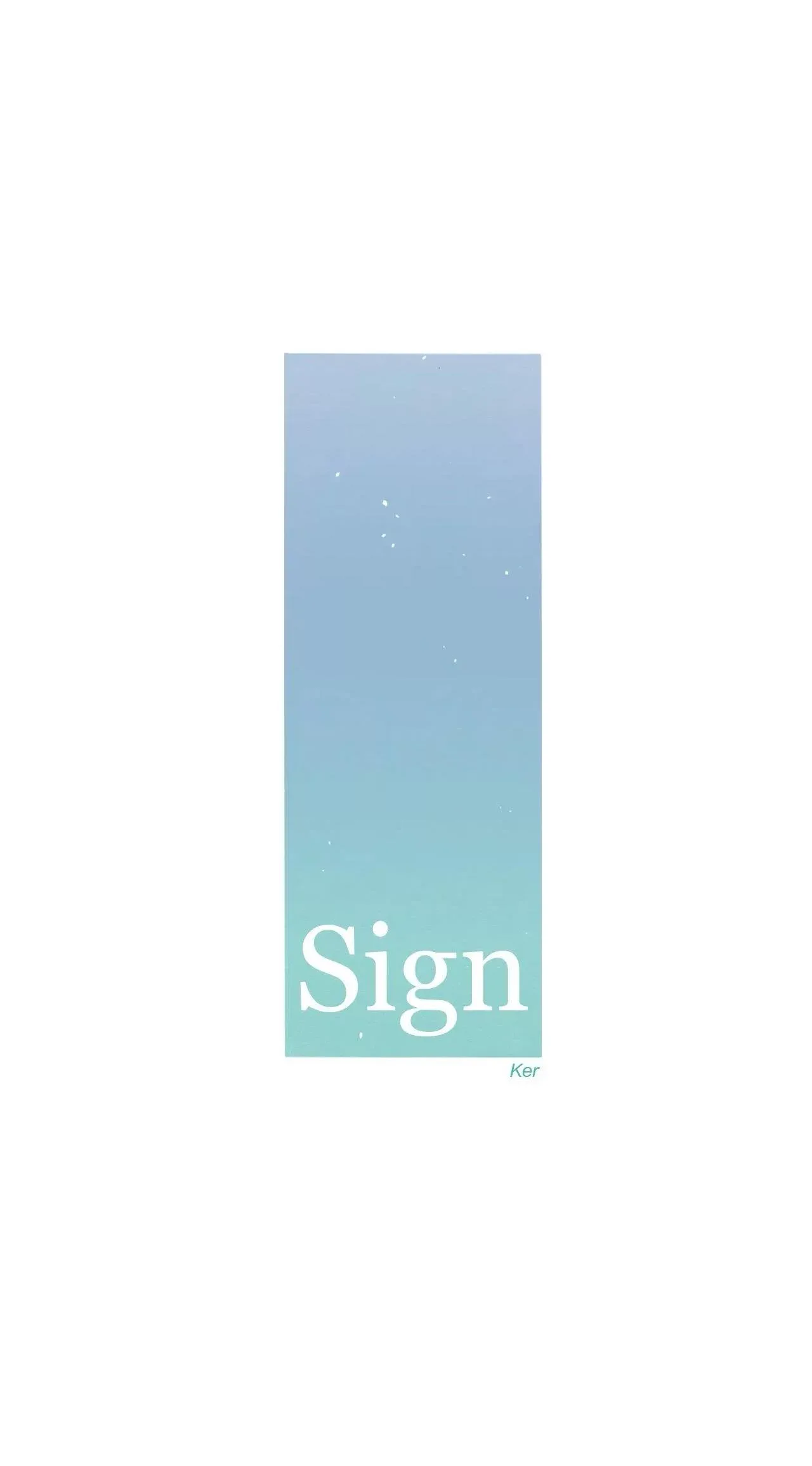 Sign (Ker) Chapter 109 page 3