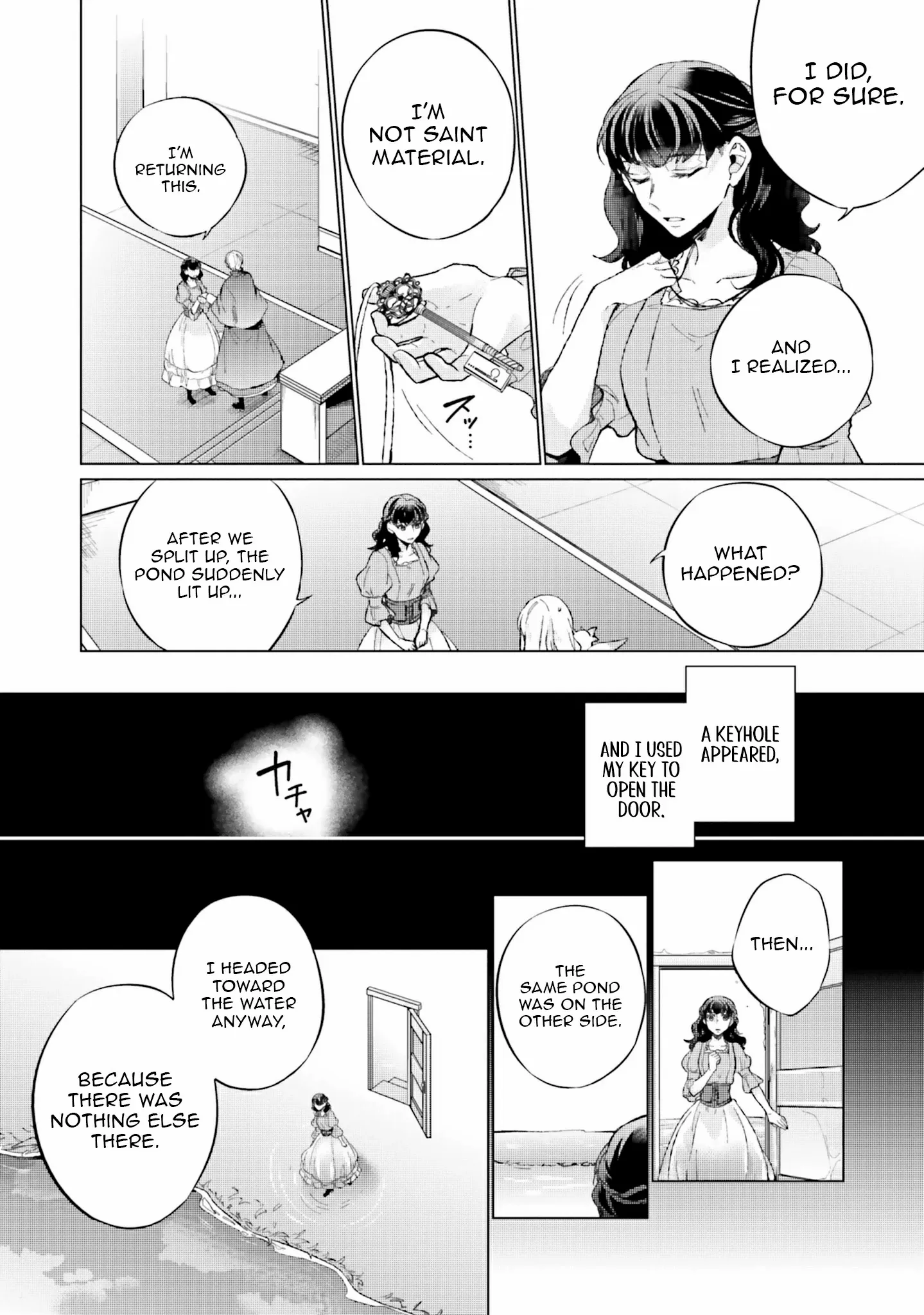 Since I Became a Saint, I'll do Whatever I Want with My Second Life ~The Prince was my Lover who Threw me Away in my Previous Life~ Chapter 12 page 30