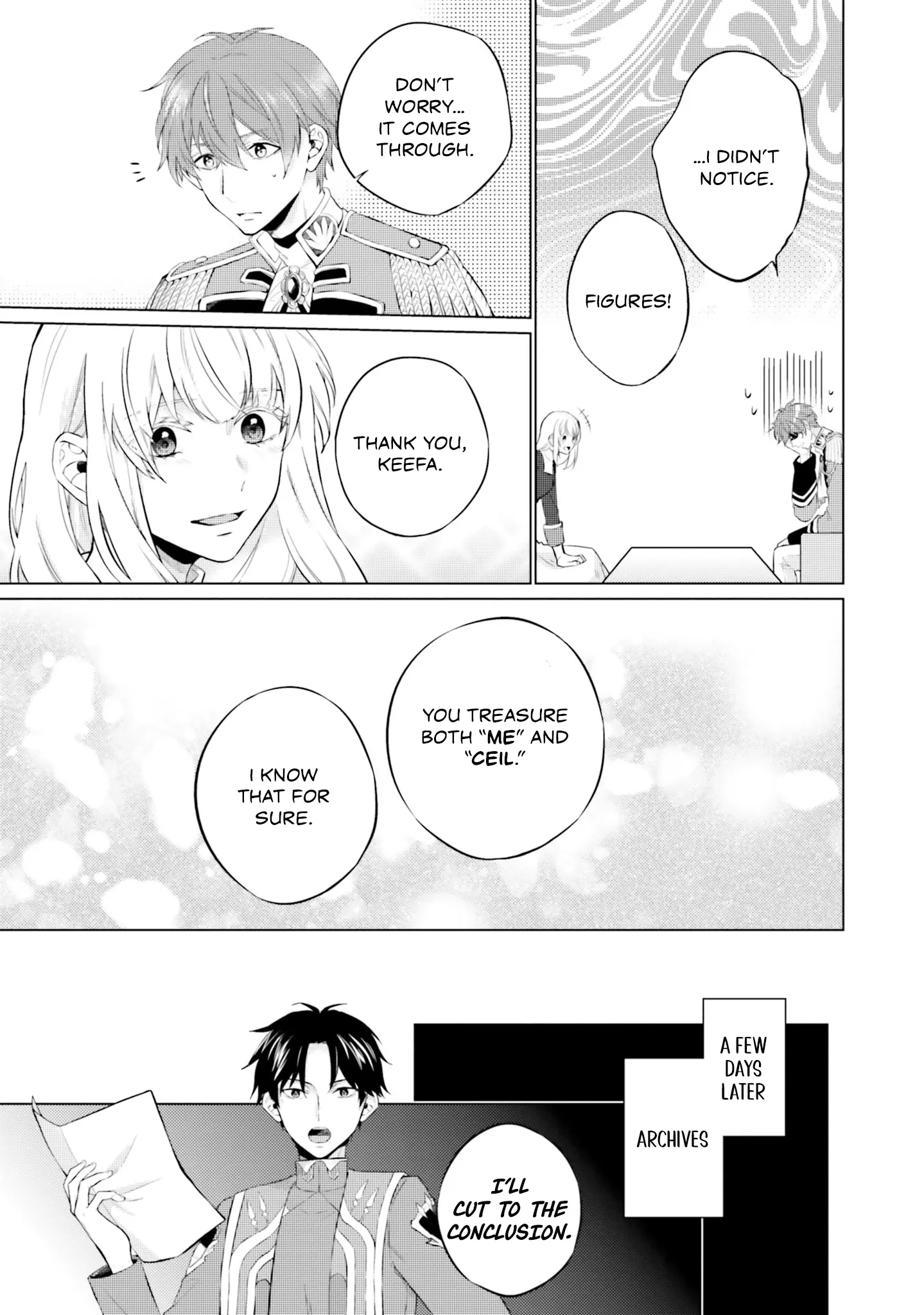 Since I Became a Saint, I'll do Whatever I Want with My Second Life ~The Prince was my Lover who Threw me Away in my Previous Life~ Chapter 14 page 23
