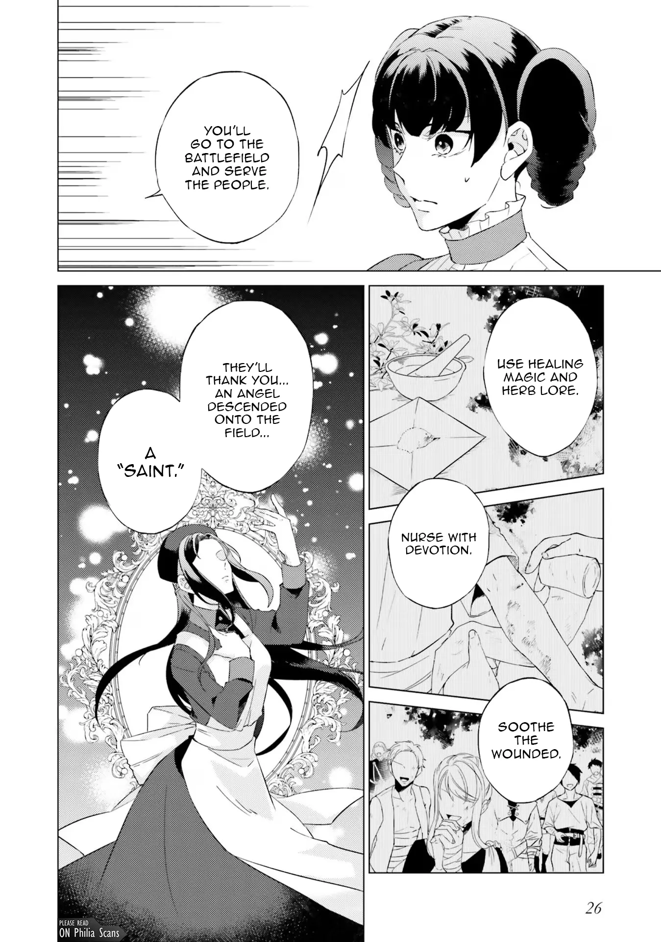 Since I Became a Saint, I'll do Whatever I Want with My Second Life ~The Prince was my Lover who Threw me Away in my Previous Life~ Chapter 17 page 24