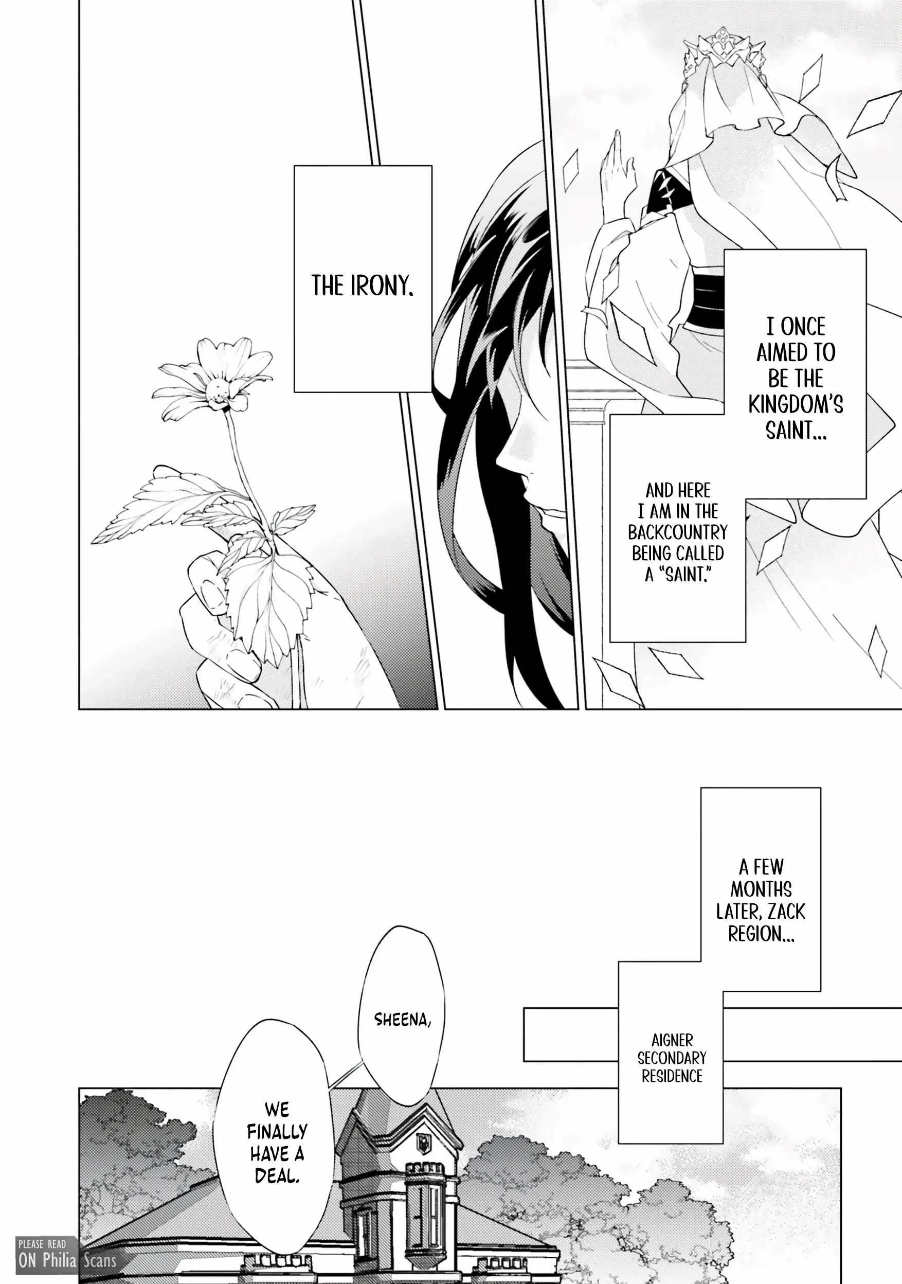 Since I Became a Saint, I'll do Whatever I Want with My Second Life ~The Prince was my Lover who Threw me Away in my Previous Life~ Chapter 18 page 21