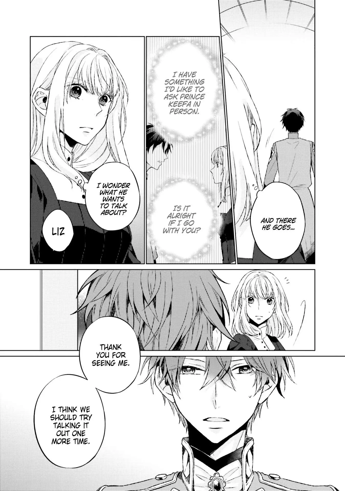 Since I Became a Saint, I'll do Whatever I Want with My Second Life ~The Prince was my Lover who Threw me Away in my Previous Life~ Chapter 4 page 19