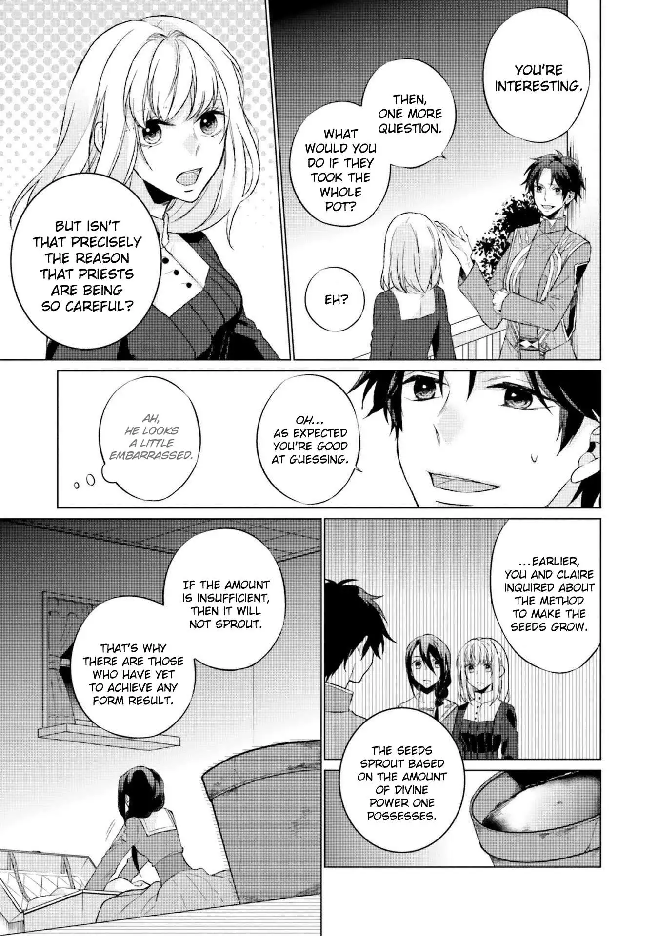 Since I Became a Saint, I'll do Whatever I Want with My Second Life ~The Prince was my Lover who Threw me Away in my Previous Life~ Chapter 5 page 22