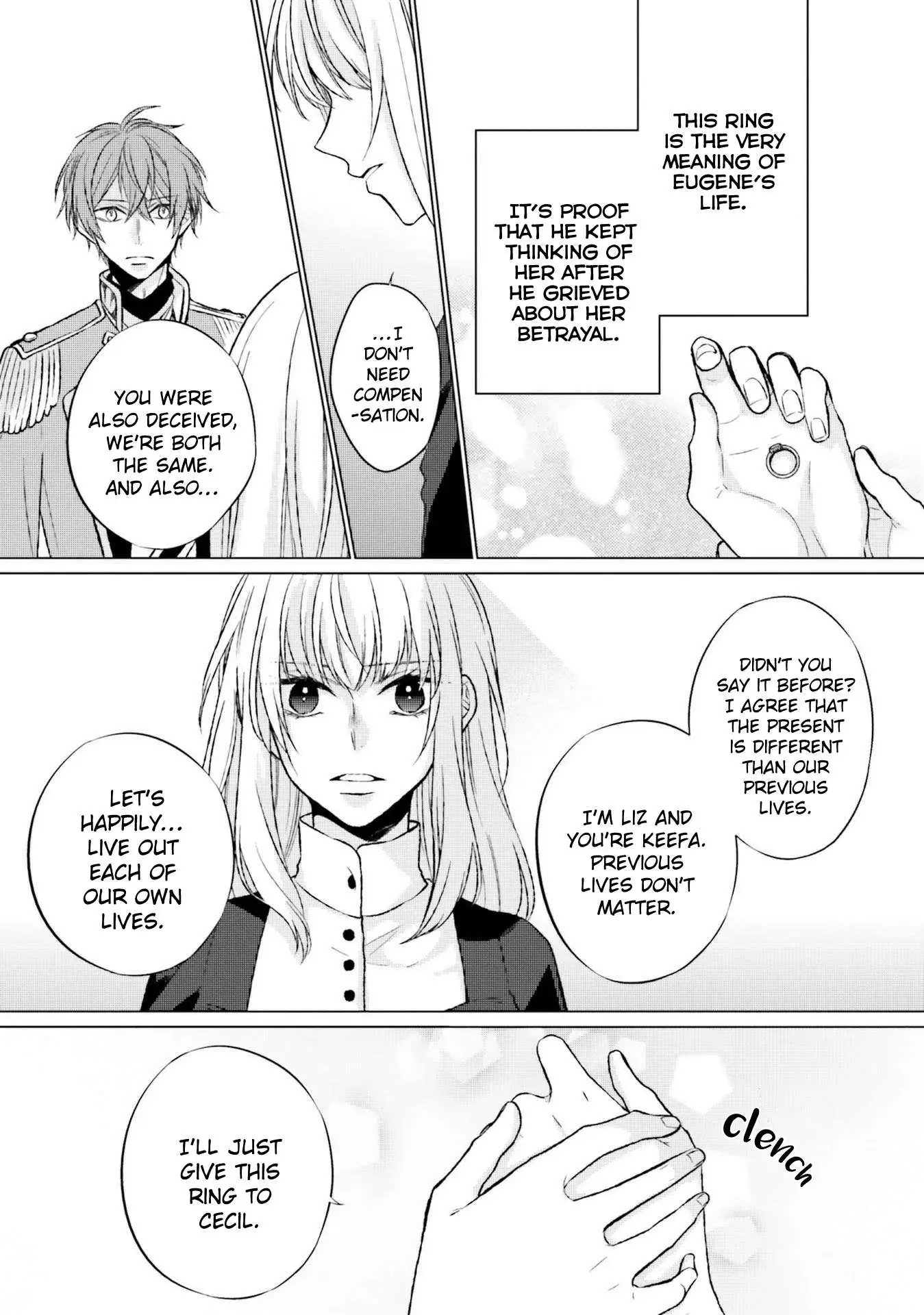 Since I Became a Saint, I'll do Whatever I Want with My Second Life ~The Prince was my Lover who Threw me Away in my Previous Life~ Chapter 6 page 38