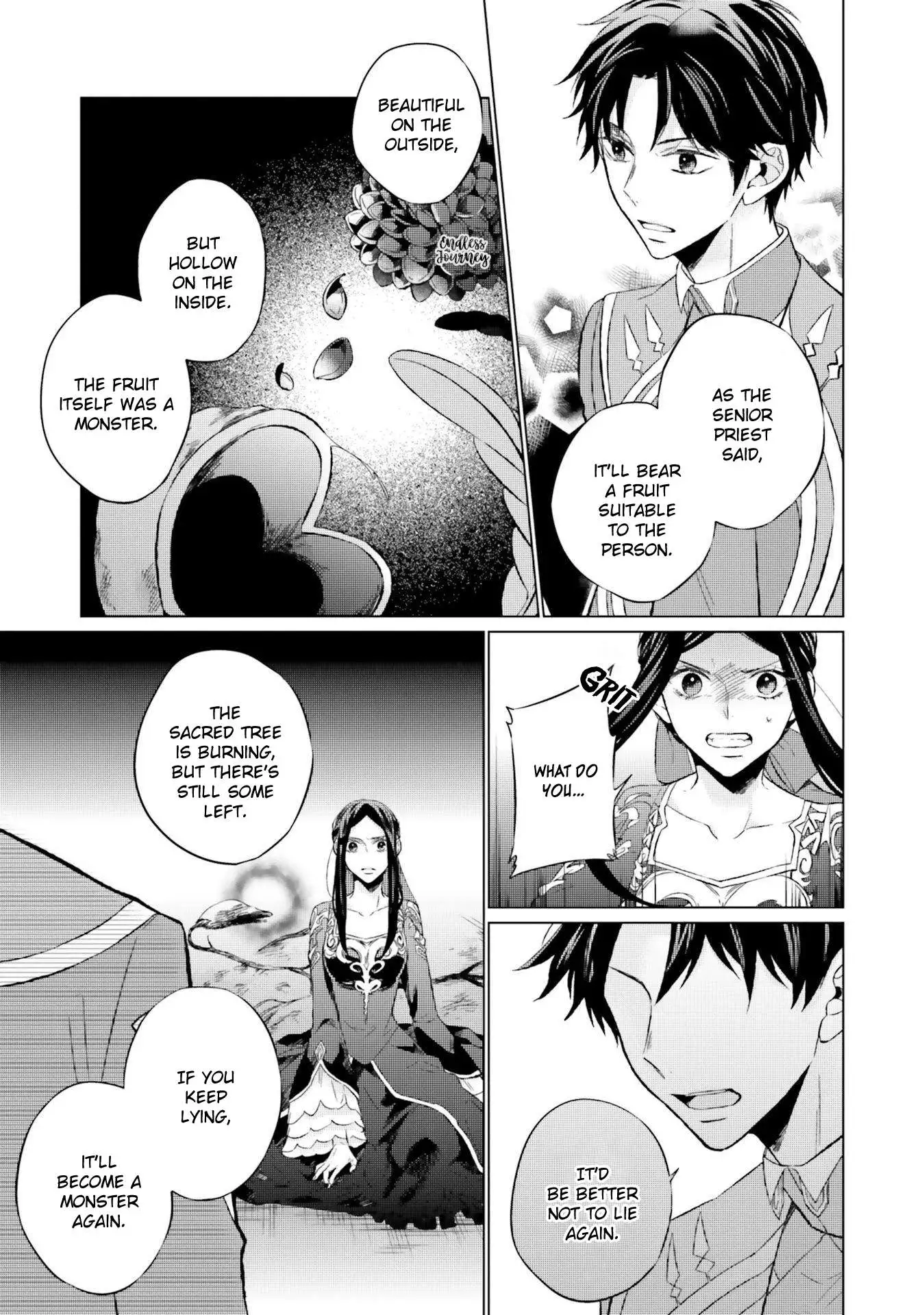 Since I Became a Saint, I'll do Whatever I Want with My Second Life ~The Prince was my Lover who Threw me Away in my Previous Life~ Chapter 9 page 39