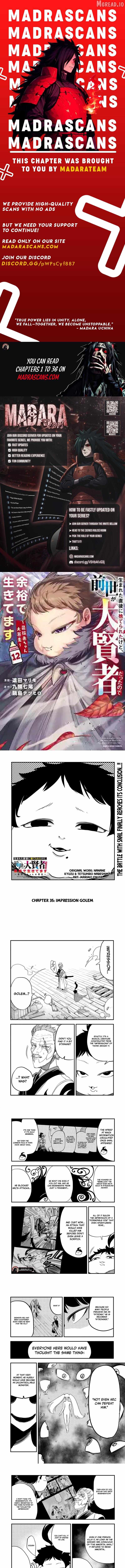 Since My Previous Life Was A Wise Man, I Can Afford To Live Chapter 35.1 page 1