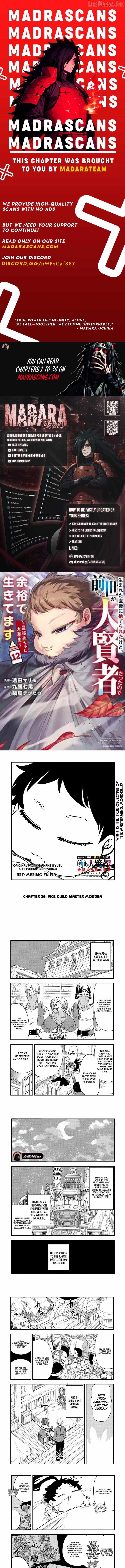 Since My Previous Life Was A Wise Man, I Can Afford To Live Chapter 36.1 page 1